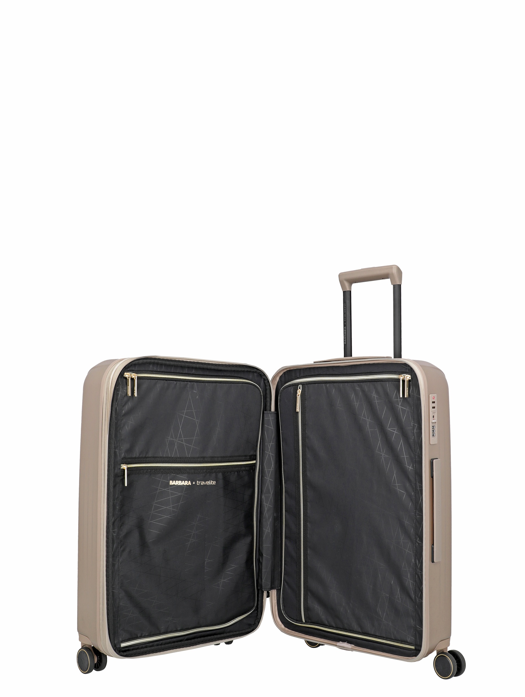 Travelite BARBARA NOVELTY Trolley M erw. 65 cm 4 Rollen Satin Nude
