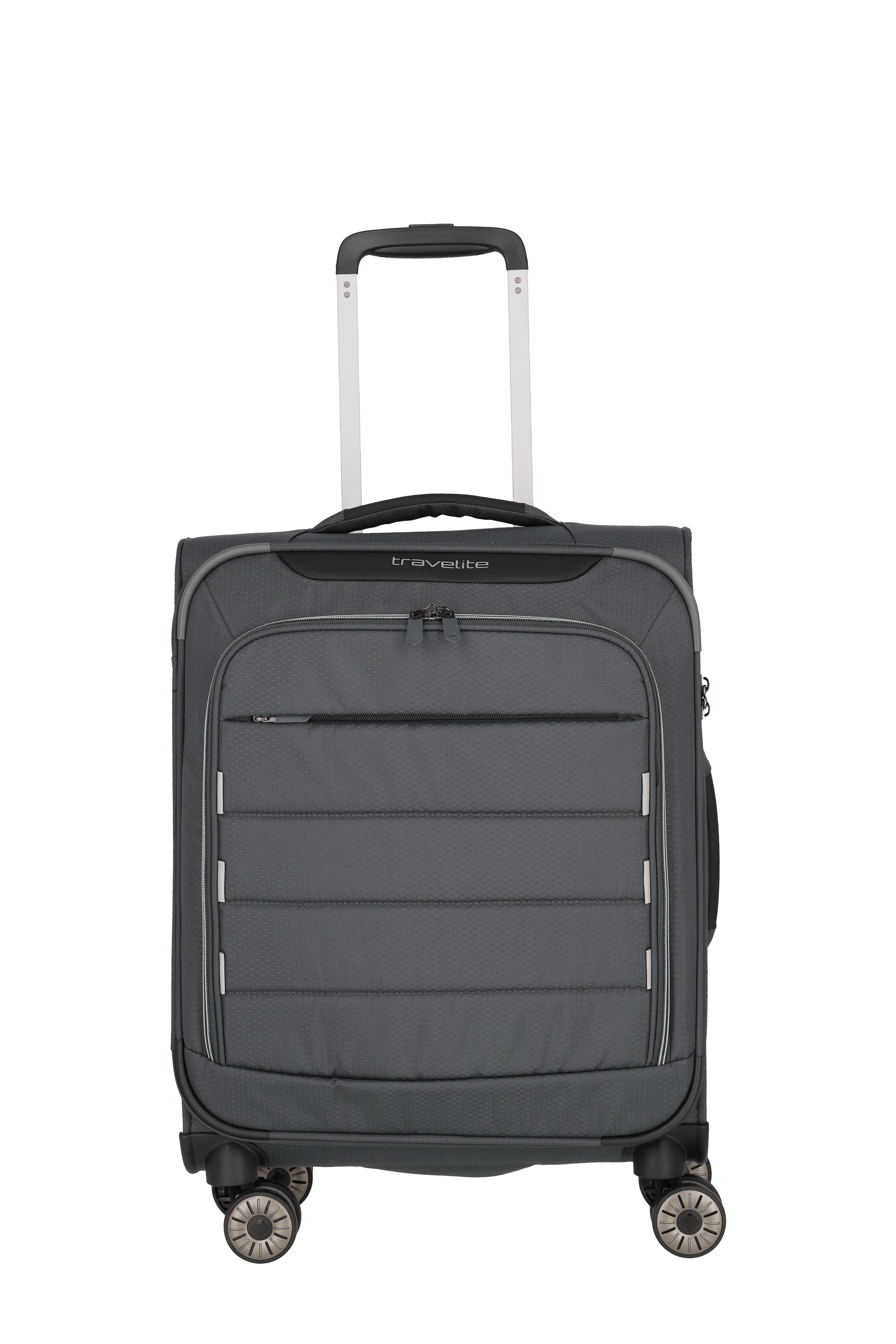 Travelite Trolley SKAII S 55 cm mit 4 Rollen Gipfelgrau