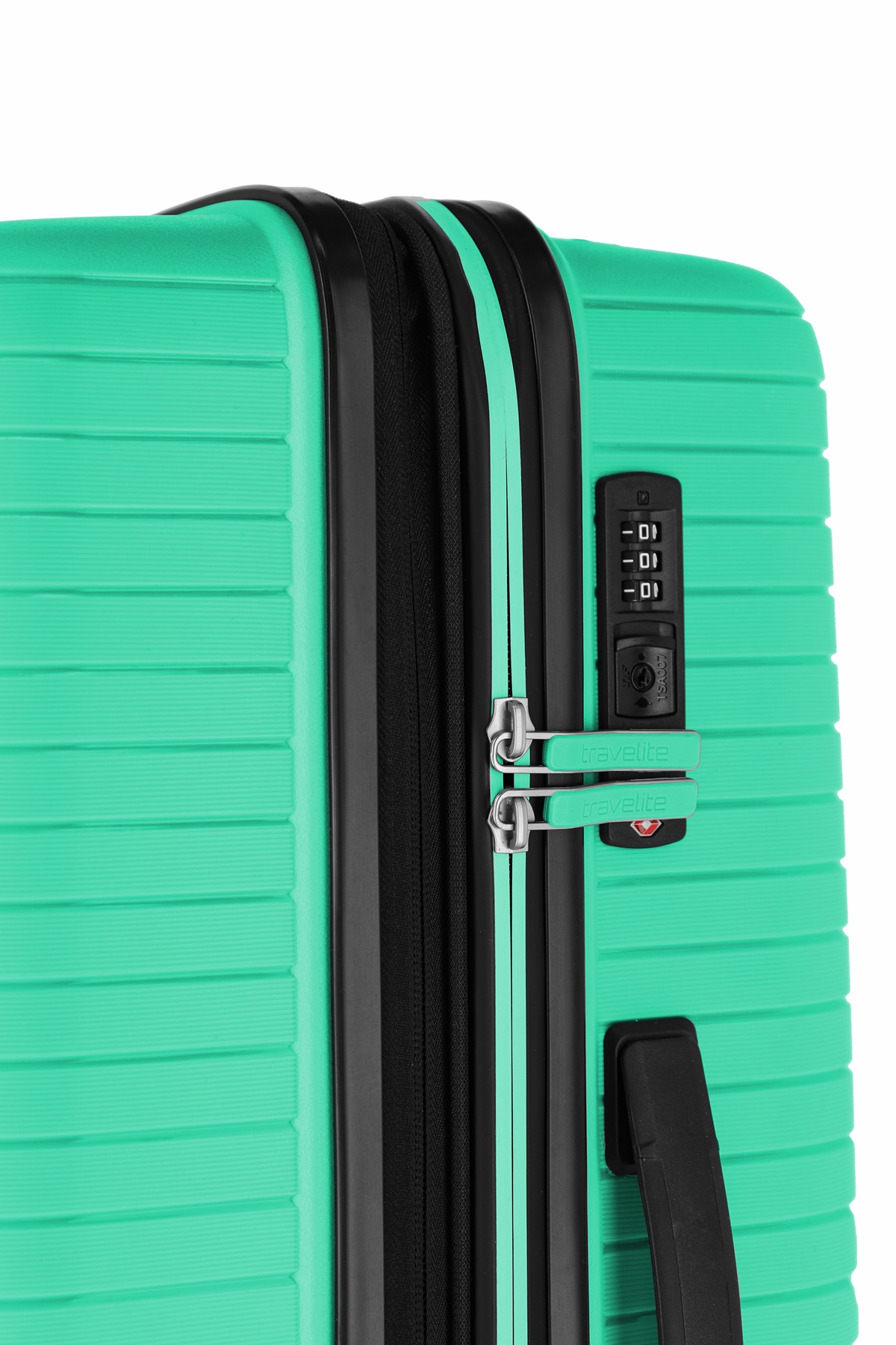 Travelite Koffer Orbita 4 Rollen Trolley M 67 cm Dehnfalte Grün