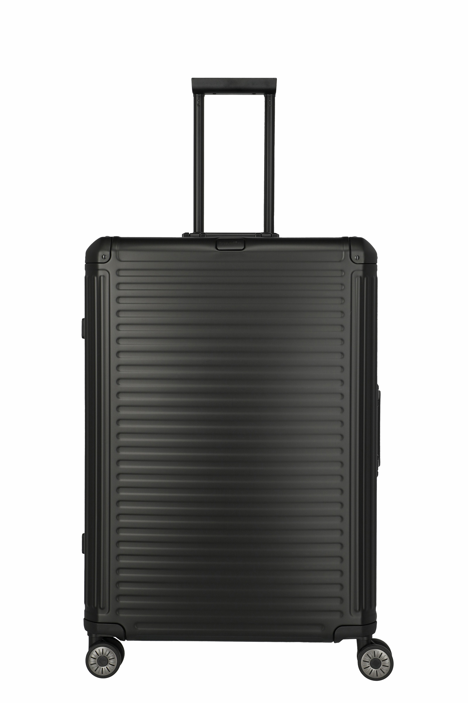 Travelite Aluminium Trolley Next 2.0 L 77 cm mit 4 Rollen Schwarz