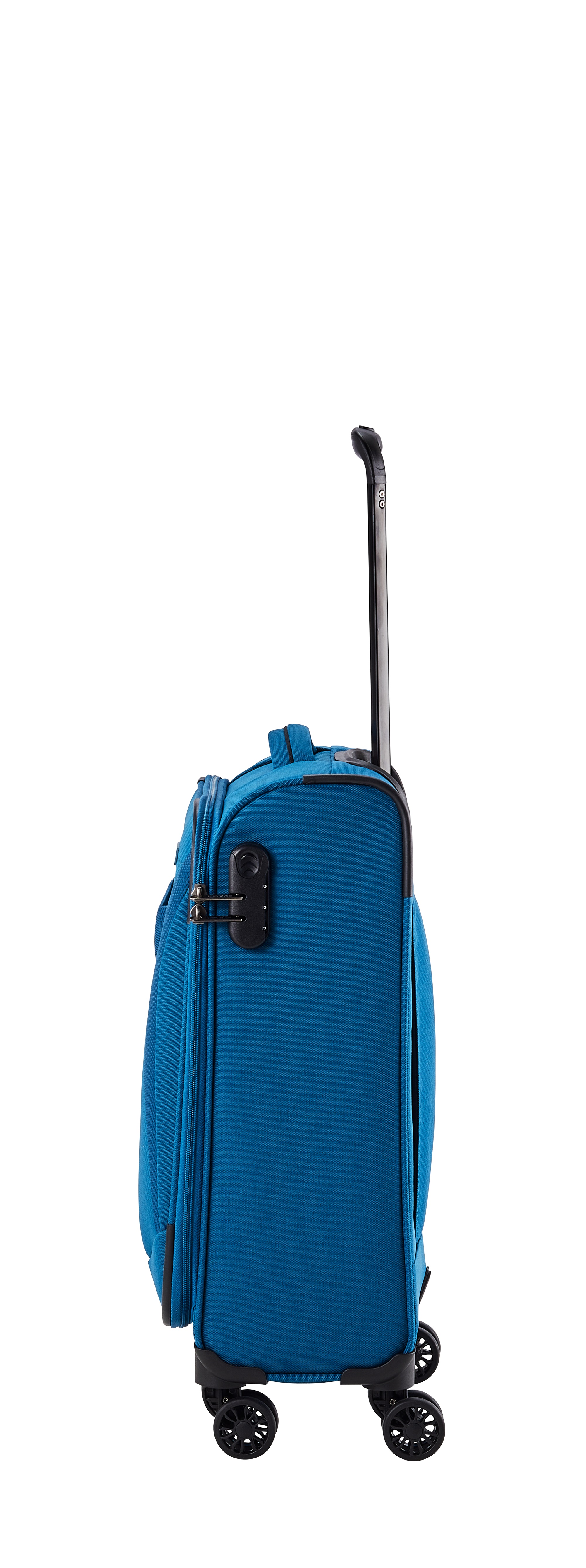 Travelite Trolley Chios S 55 cm mit 4 Rollen Petrol