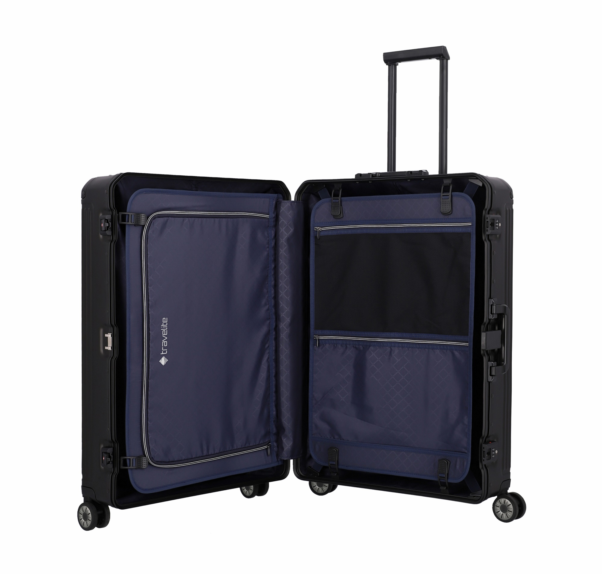 *Travelite Aluminium Trolley Next L 77 cm mit 4 Rollen 