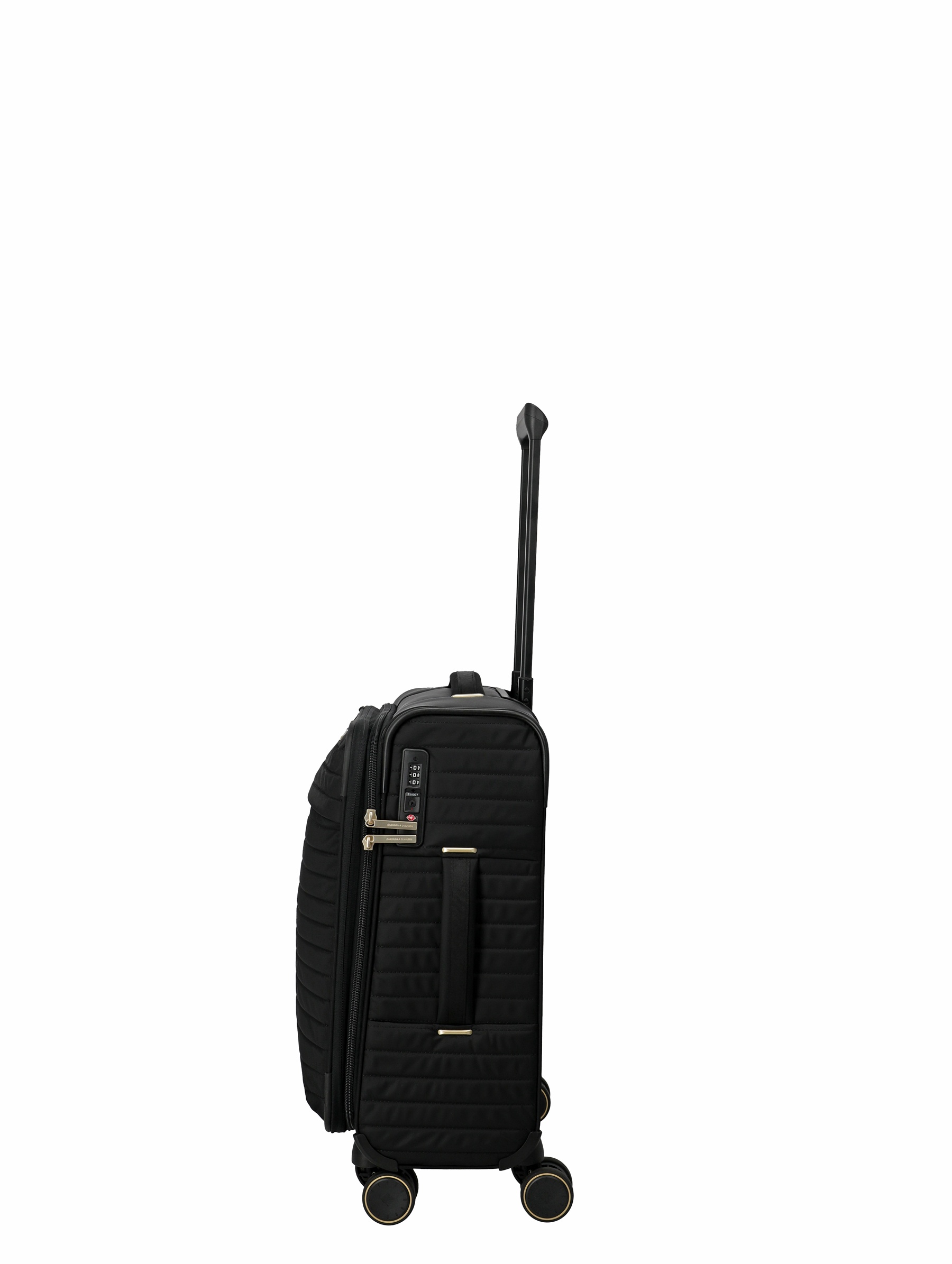 Travelite BARBARA STEPP Trolley S erw. 4 Rollen Schwarz