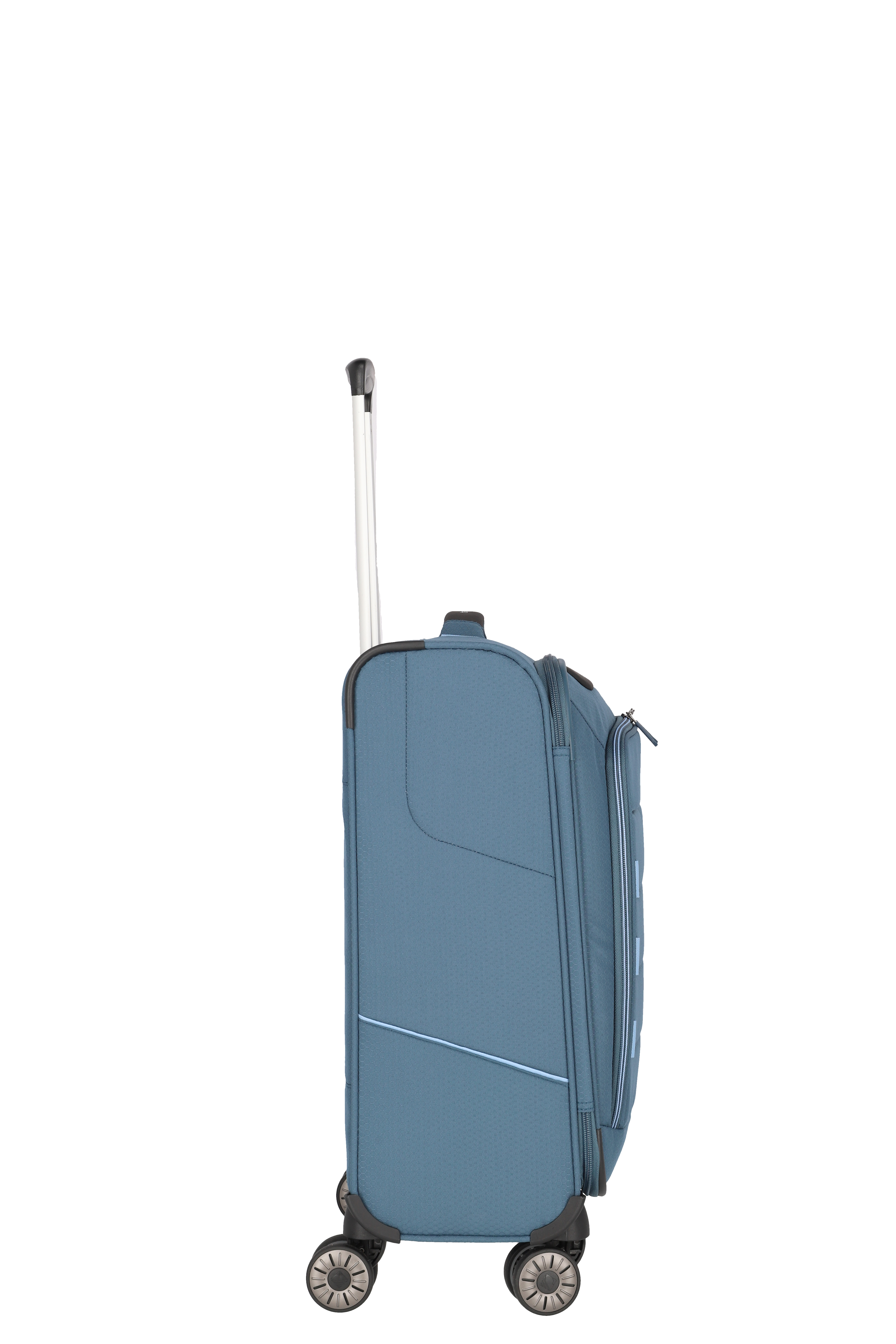 Travelite Trolley SKAII S 55 cm mit 4 Rollen Panoramablau