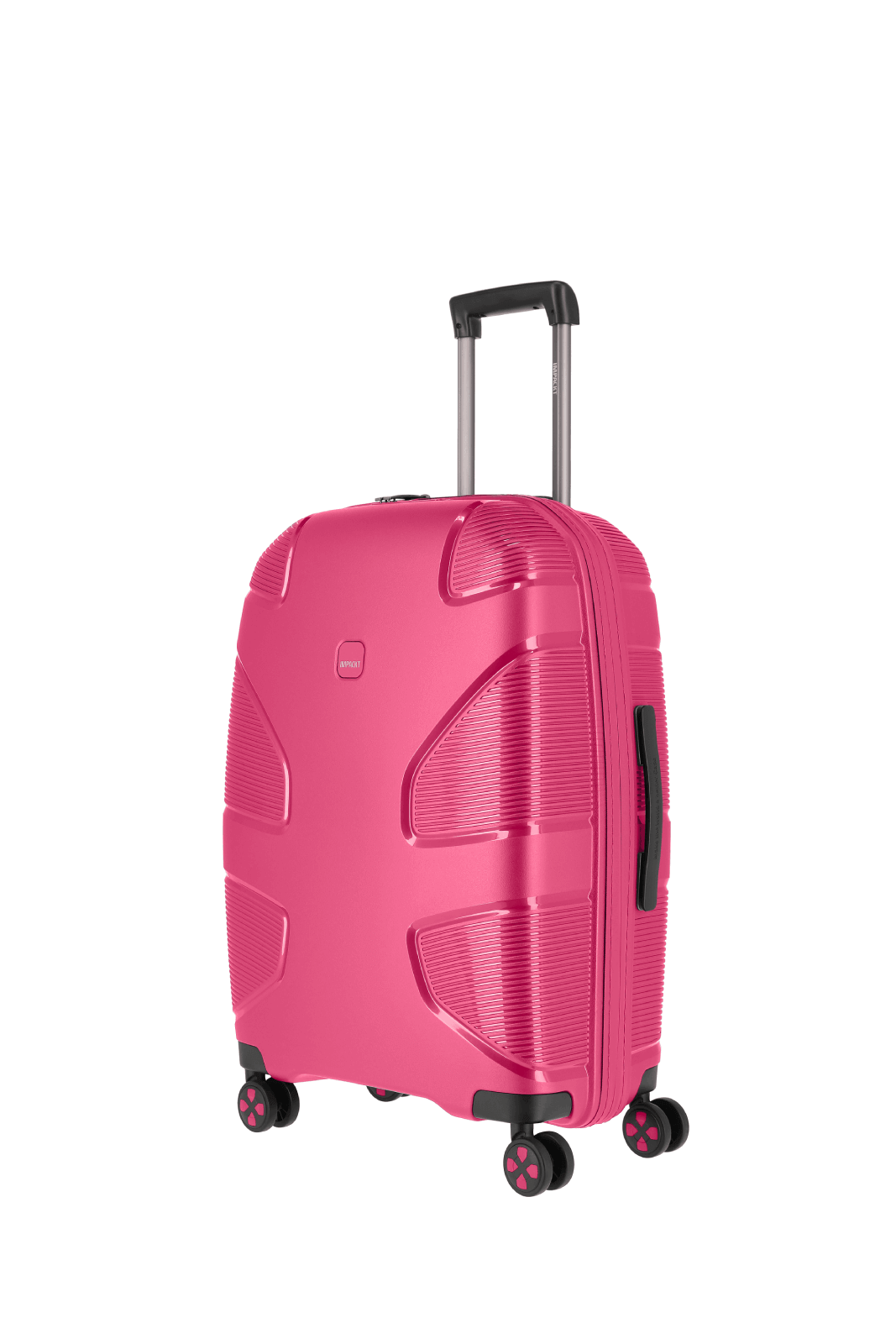 IMPACKT Koffer IP 1 M 67 cm mit 4 Rollen Flora Pink