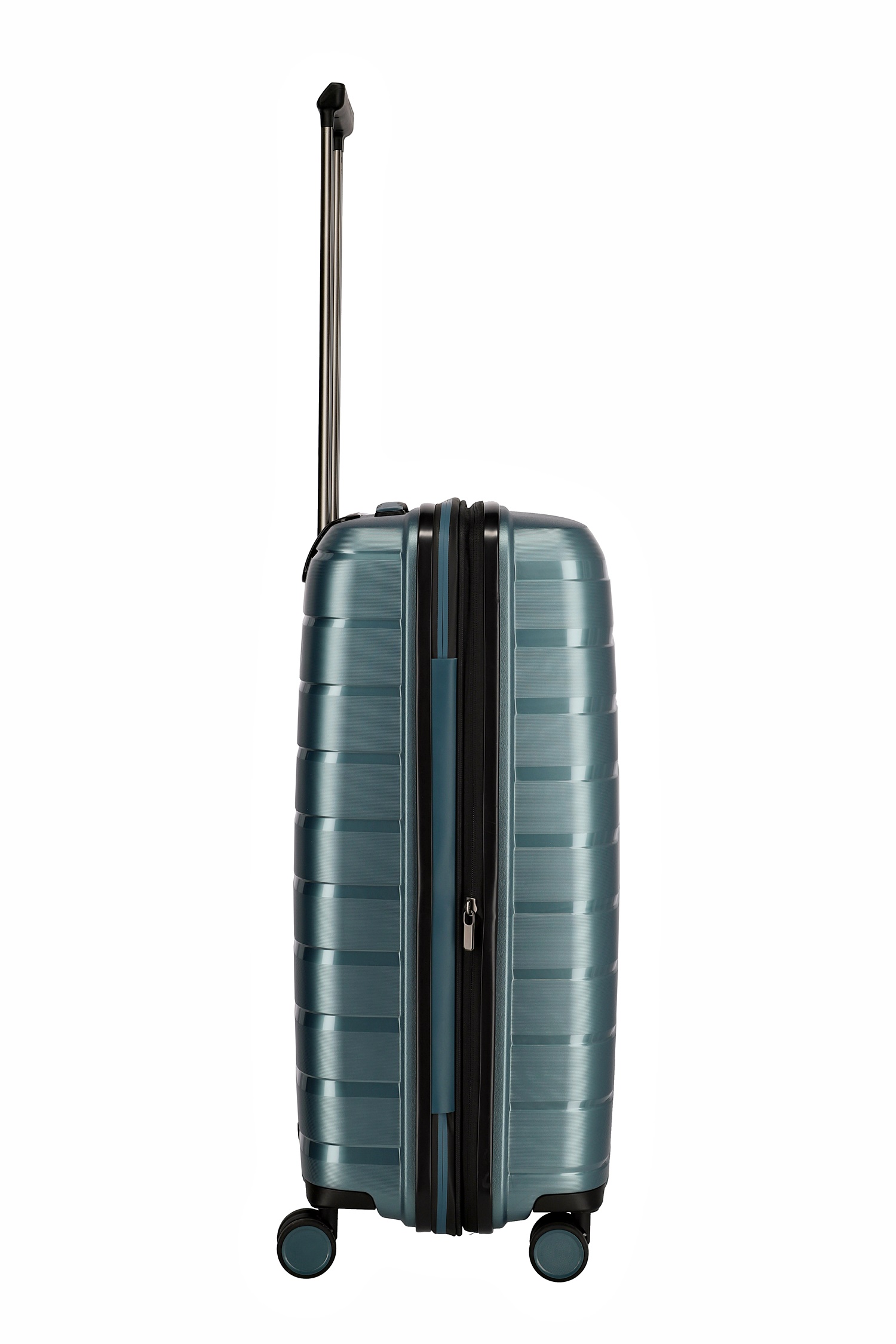 Travelite Koffer Air Base 4 Rollen Trolley M 67  cm Eisblau