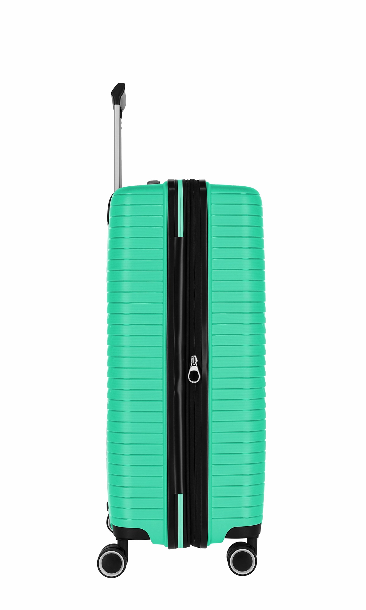 Travelite Koffer Orbita 4 Rollen Trolley M 67 cm Dehnfalte Grün