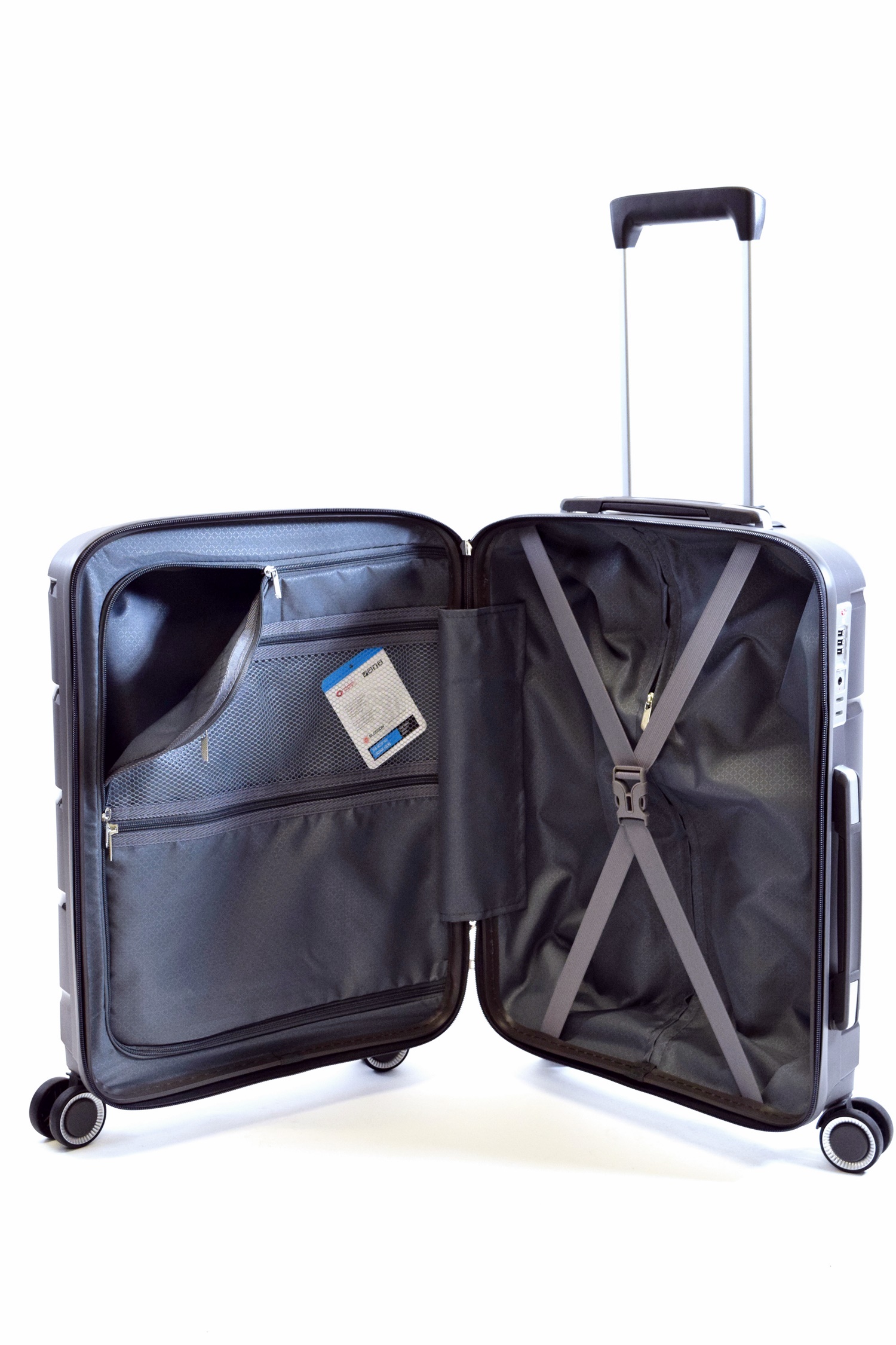 Trolley Koffer Speetliner Gr. S 55 cm mit 4 Rollen Stonelight