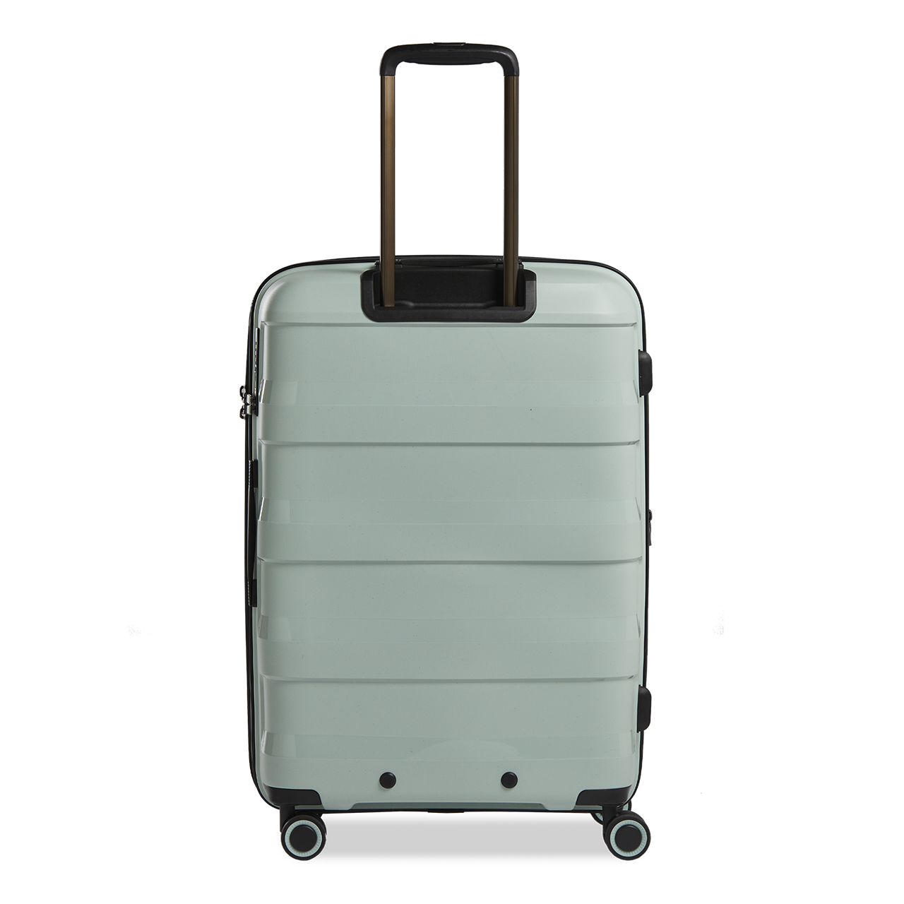 Stratic Straw Plus Koffer M 66 cm mit 4 Rollen aus Bio Kunststoff