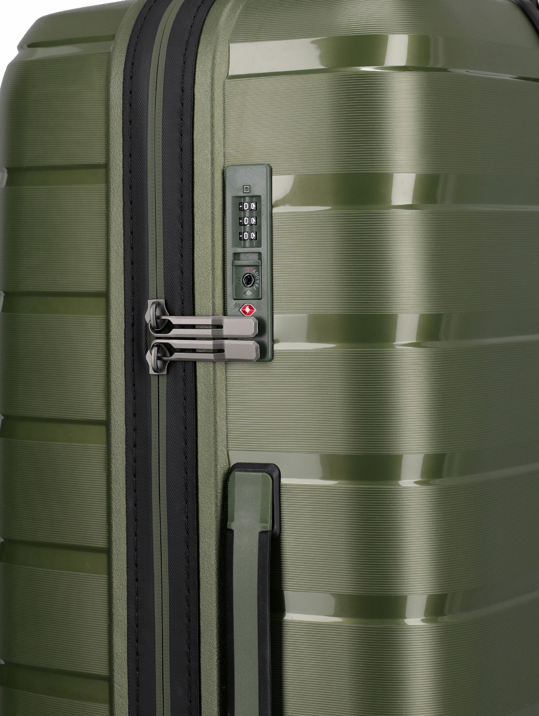 Travelite Koffer Air Base 4 Rollen Trolley L 77 cm Olive