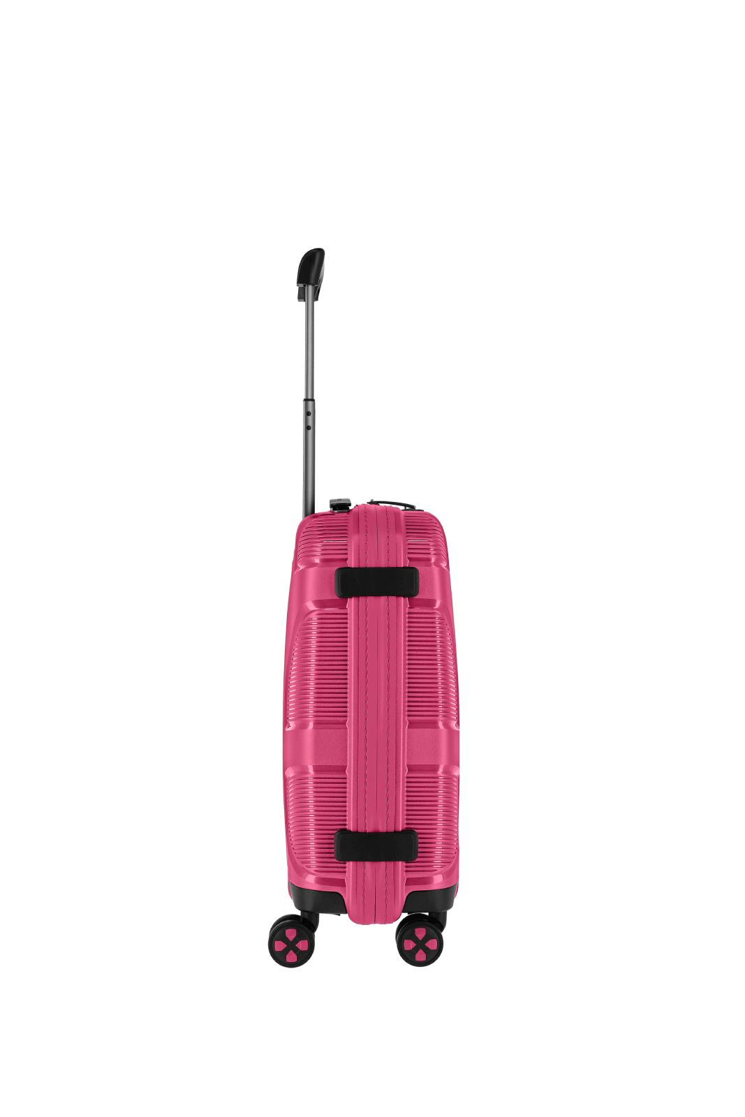 IMPACKT Koffer IP 1 S 55 cm mit 4 Rollen Flora Pink