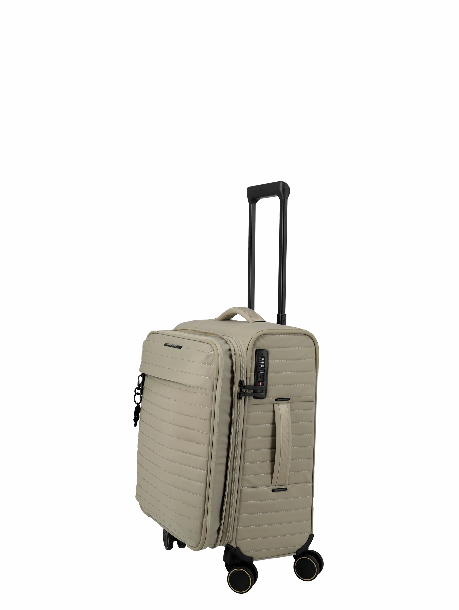 Travelite BARBARA STEPP Trolley S erw. 4 Rollen Satin Nude