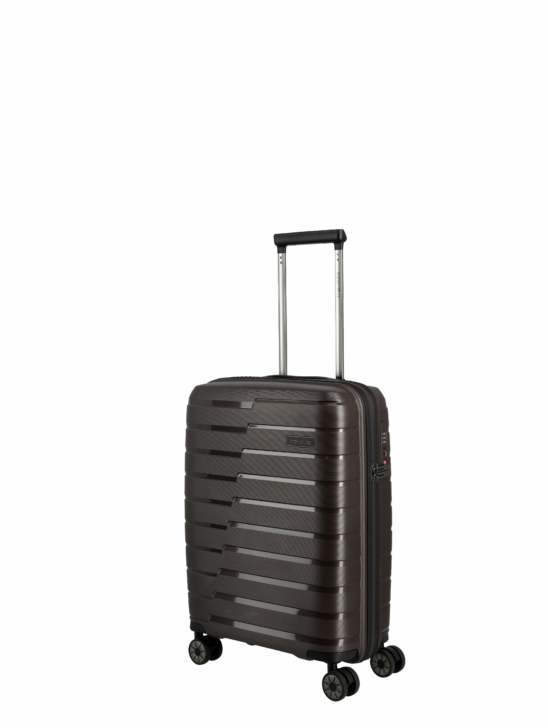 Travelite Koffer Air Base 4 Rollen Trolley S 55 cm Coffee