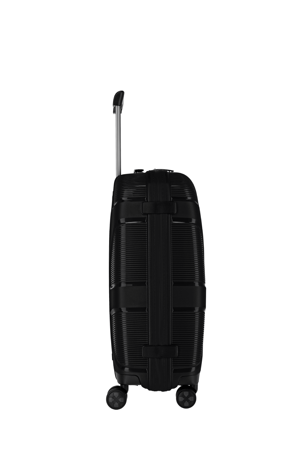 IMPACKT Koffer IP 1 M 67 cm mit 4 Rollen Lava Black