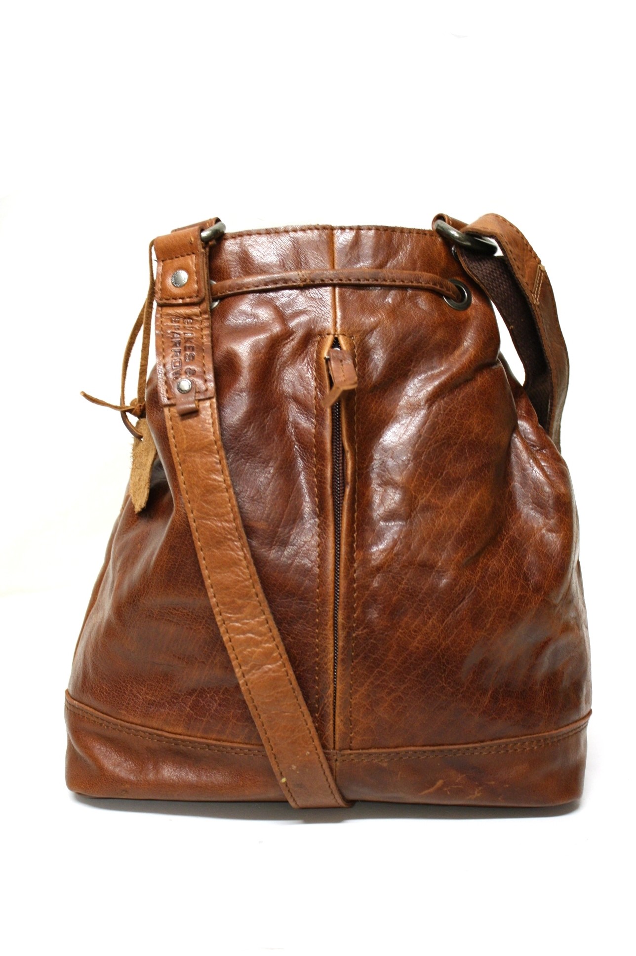 Spikes & Sparrow Damen Beuteltasche in Brandy