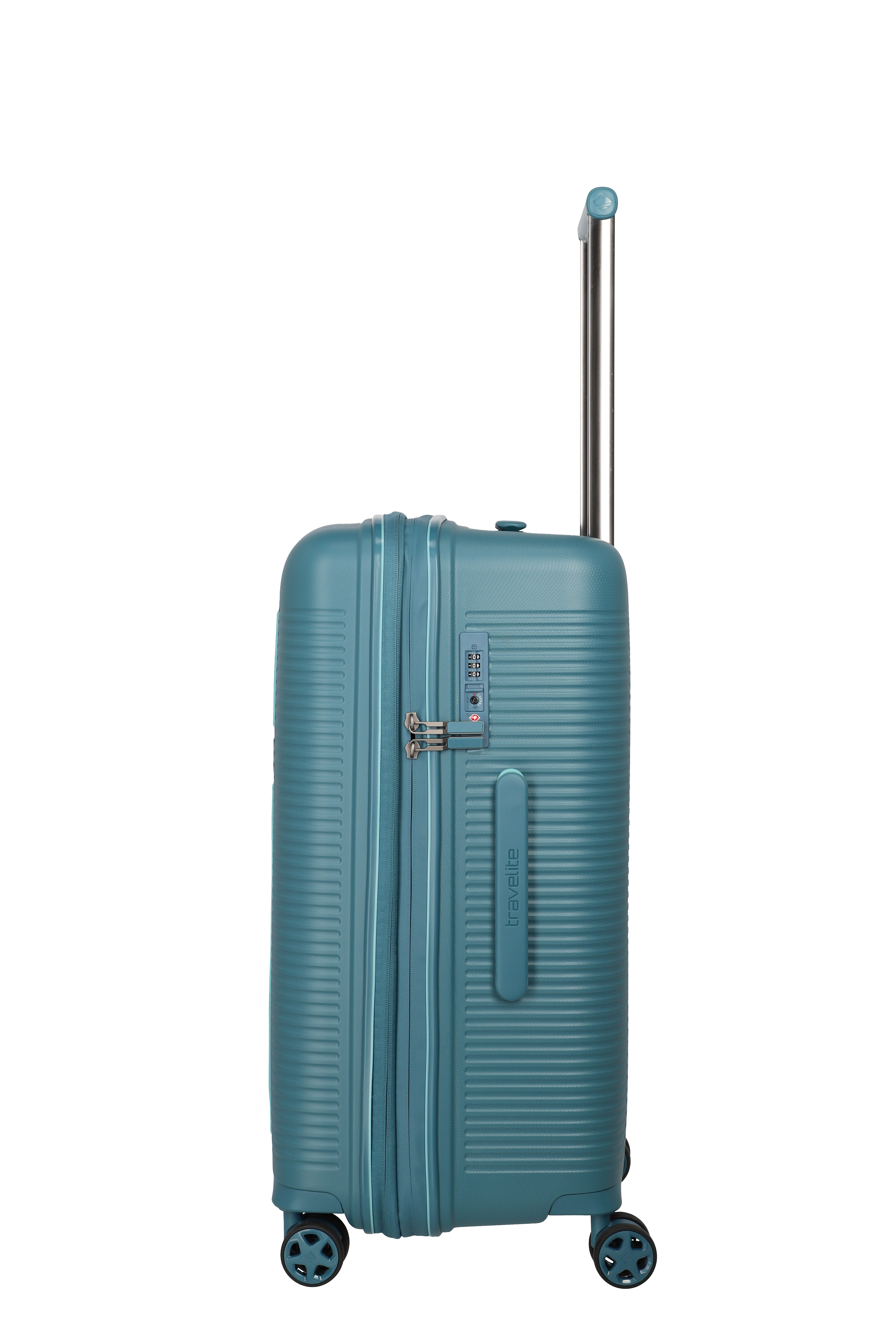 Travelite Roomer Kompakt Trunk Koffer M 66 cm Aqua