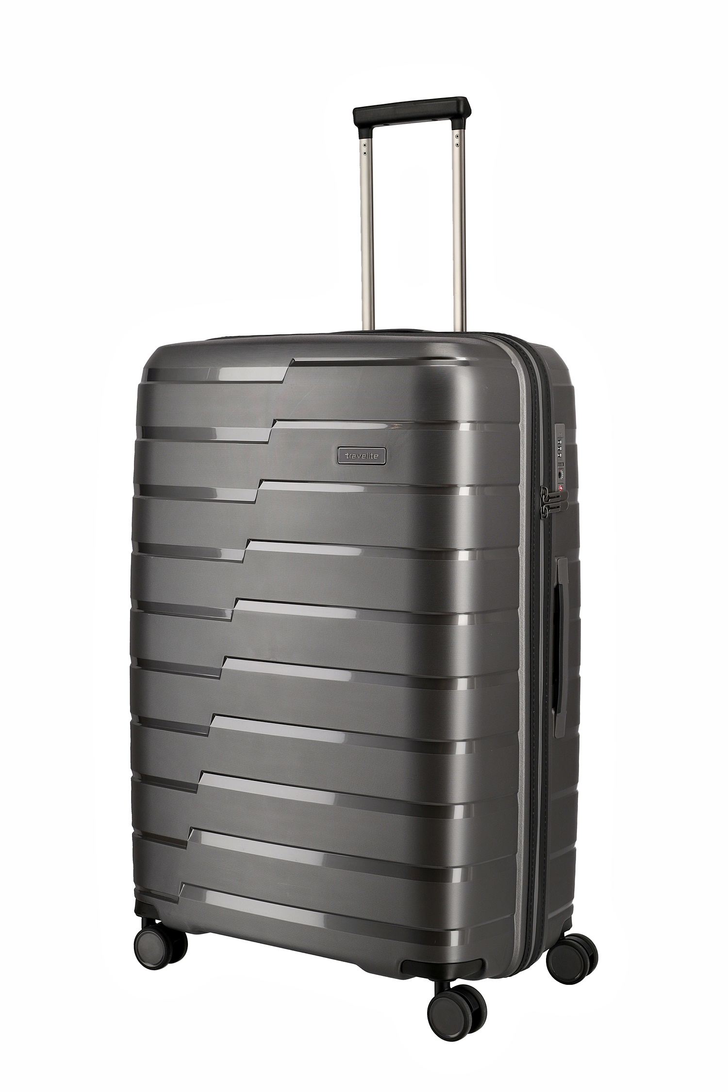 Travelite Koffer Air Base 4 Rollen Trolley L 77 cm Anthrazit