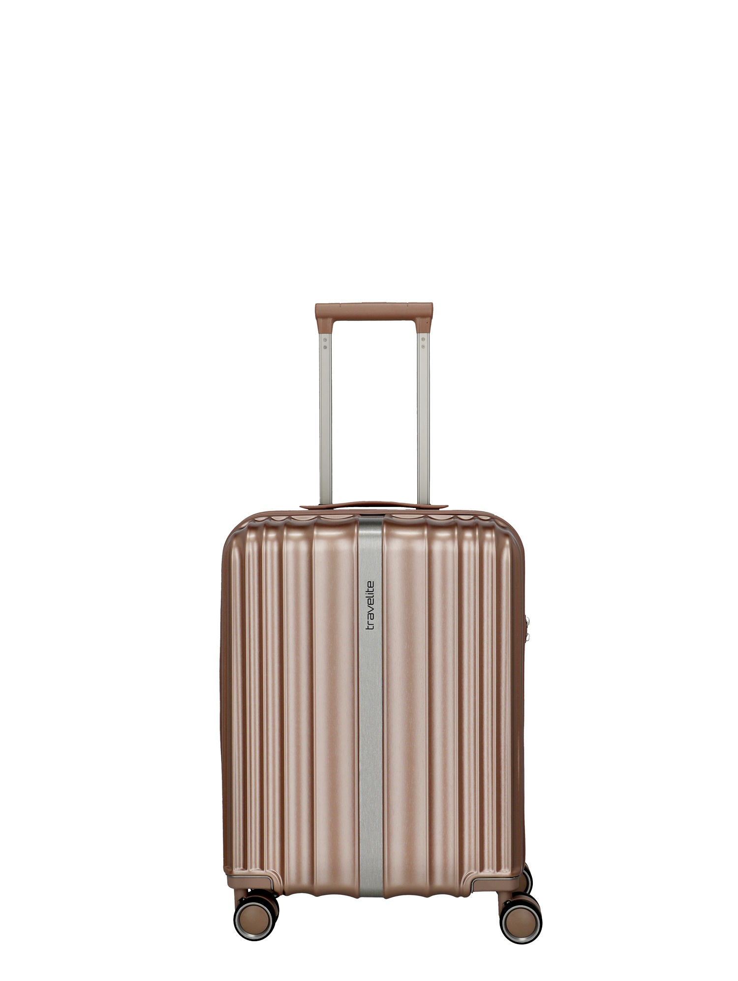 Travelite Paros S 55 cm Metallic Look Altrosa 