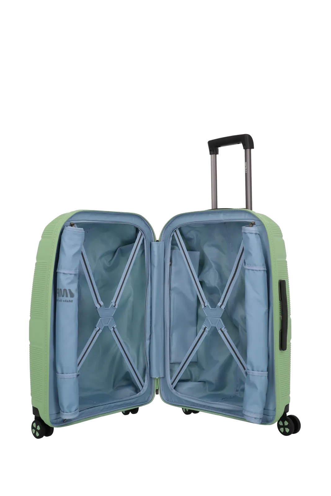 IMPACKT Koffer IP 1 M 67 cm mit 4 Rollen Spring Green