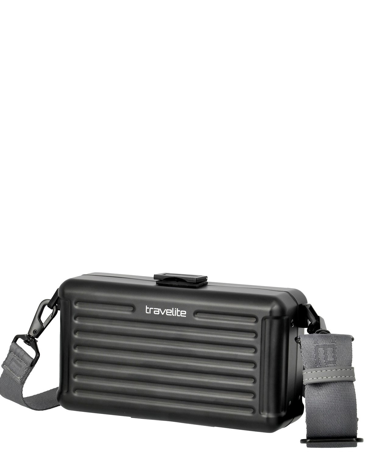 Travelite Aluminium Next Minicase 20 cm Schwarz