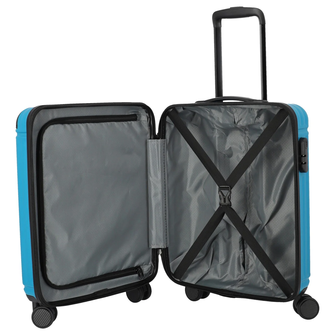 Travelite Trolley Cruise S 55 cm mit 4 Rollen Türkis