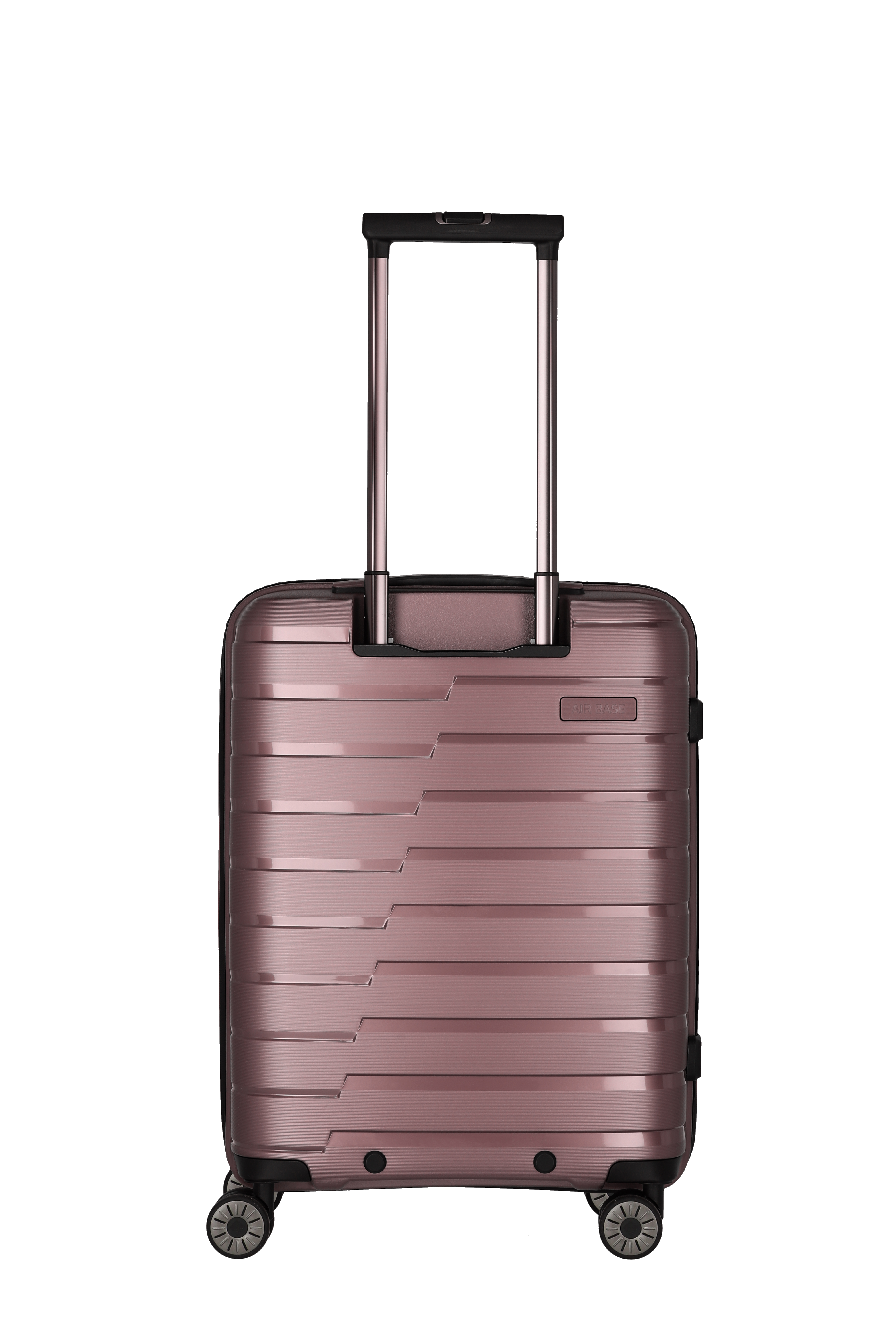 Travelite Koffer Air Base Vortasche 4 Rollen Trolley 55 cm S+ Flieder