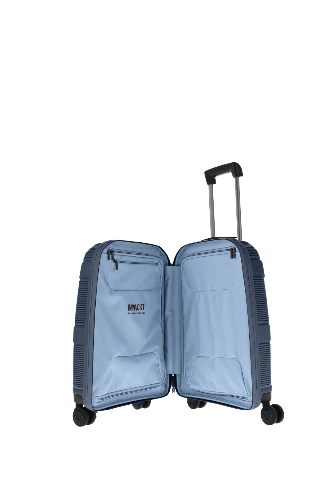 IMPACKT Koffer IP 1 S 55 cm mit 4 Rollen Glacier Blue