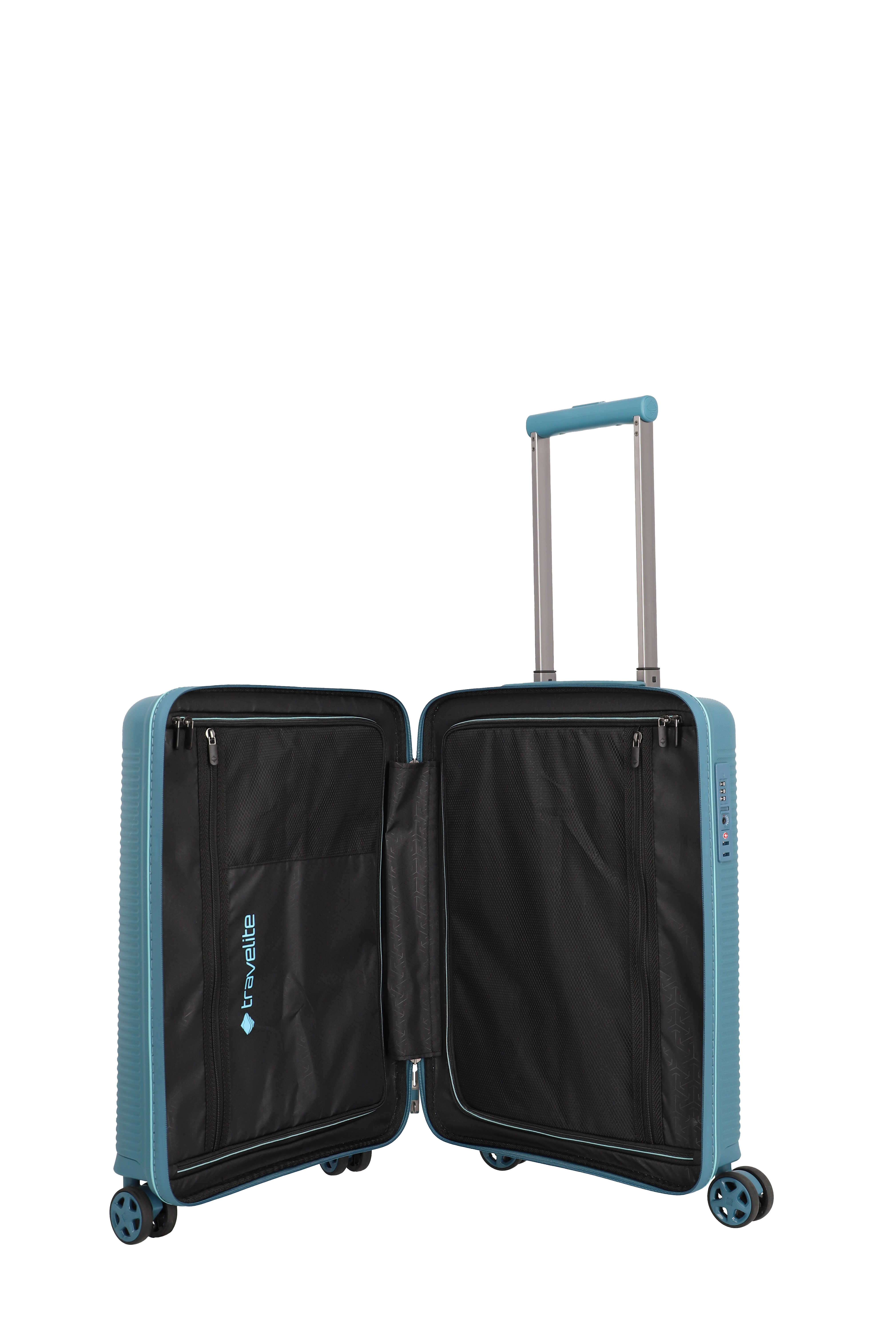Travelite Roomer Kompakt Koffer 55 cm Aqua