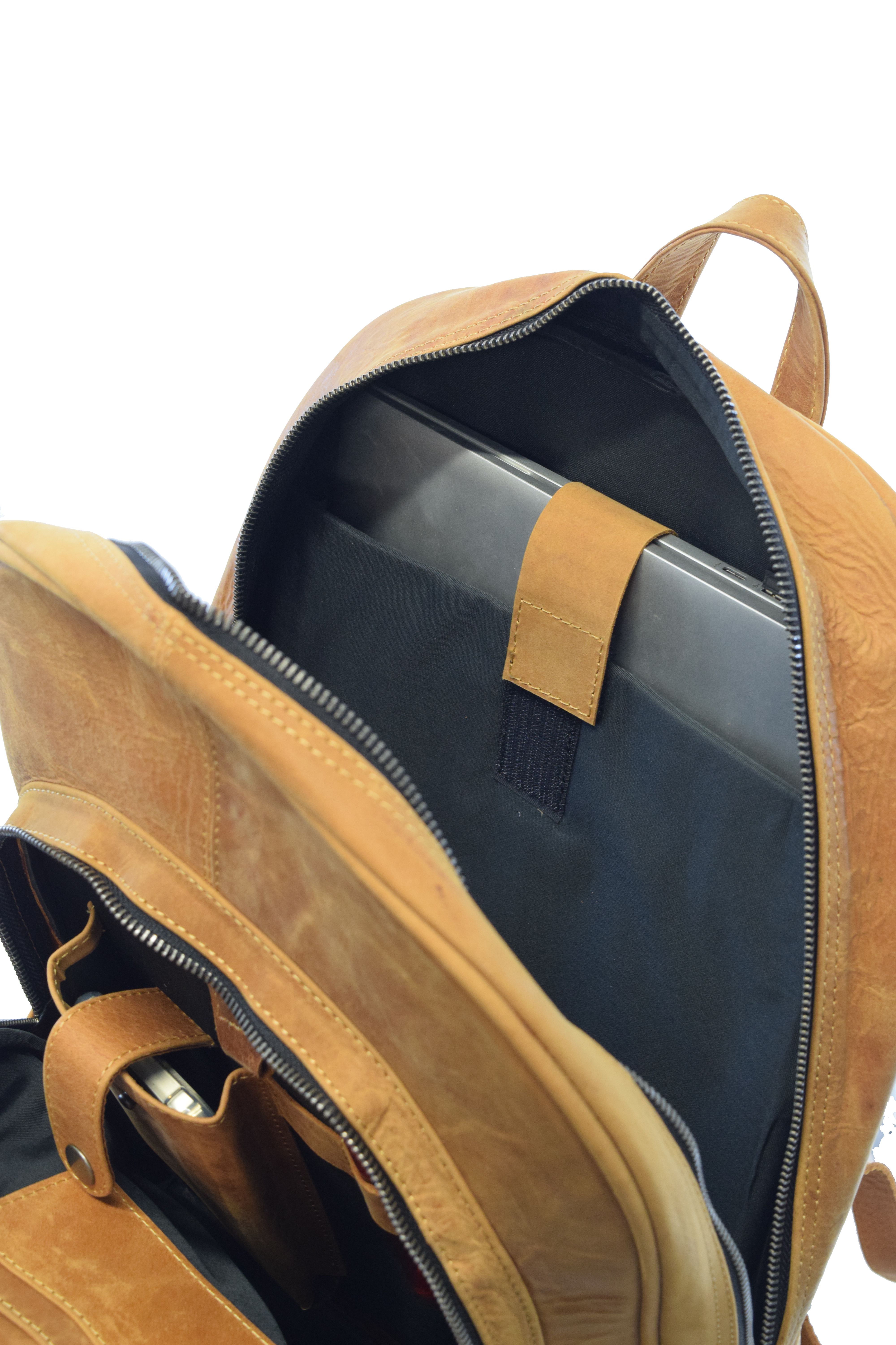 Leder Rucksack P1012