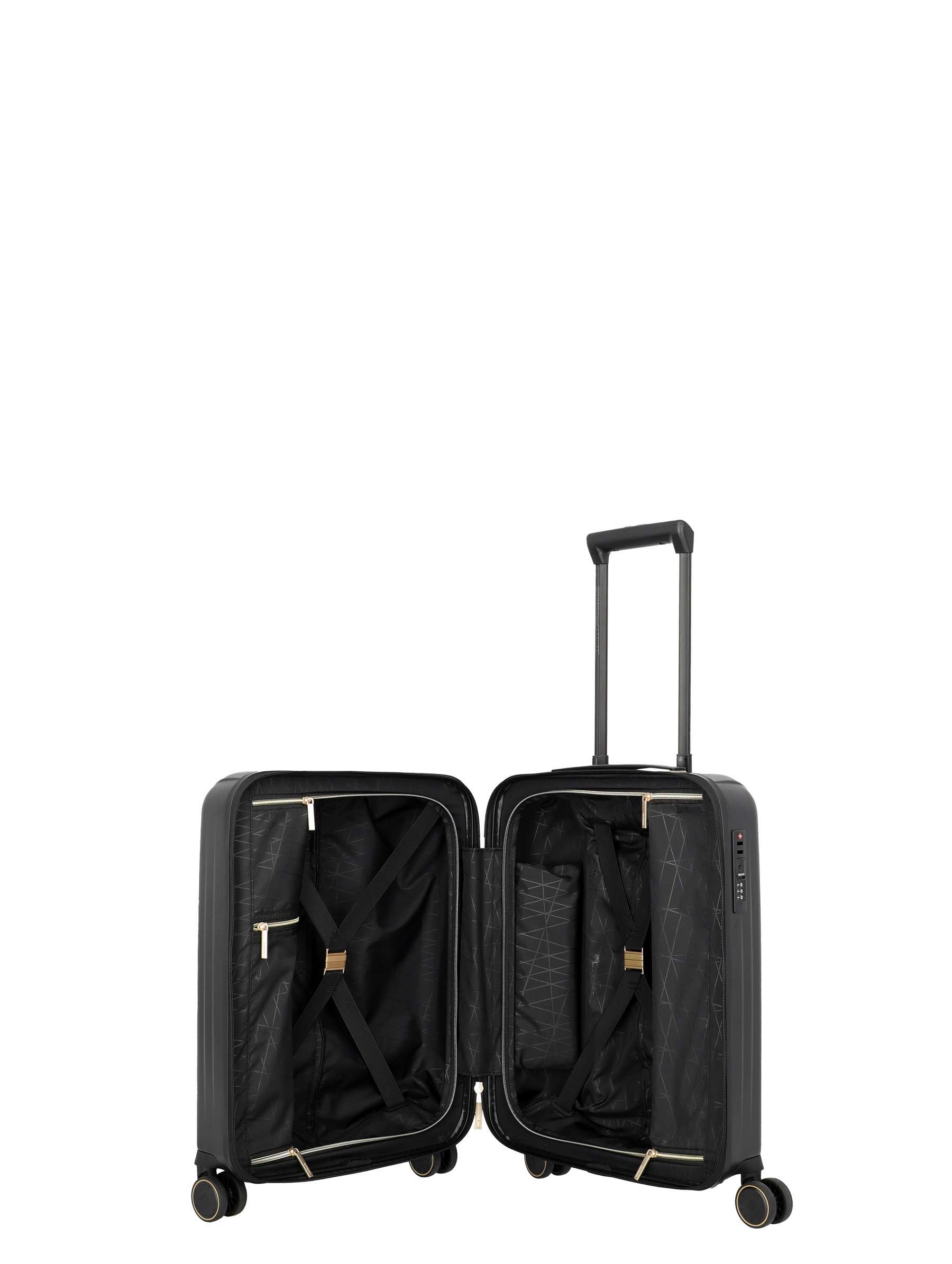 Travelite BARBARA NOVELTY Trolley S 55 cm 4 Rollen Schwarz