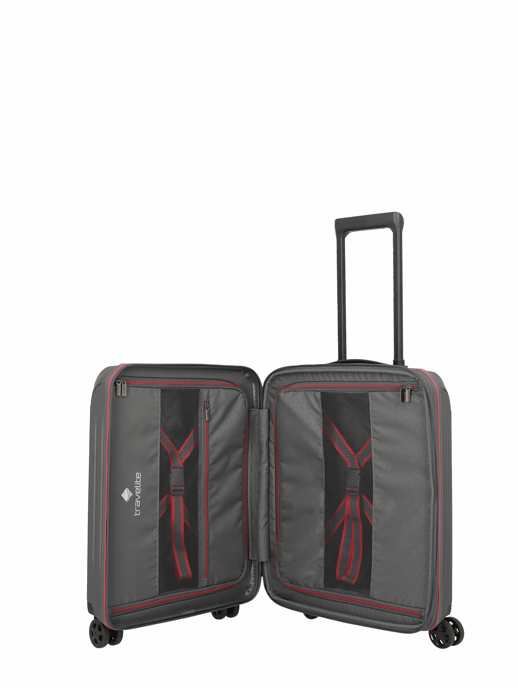 Travelite Koffer Dynamiic 4 Rollen Trolley S 55+ cm Anthrazit