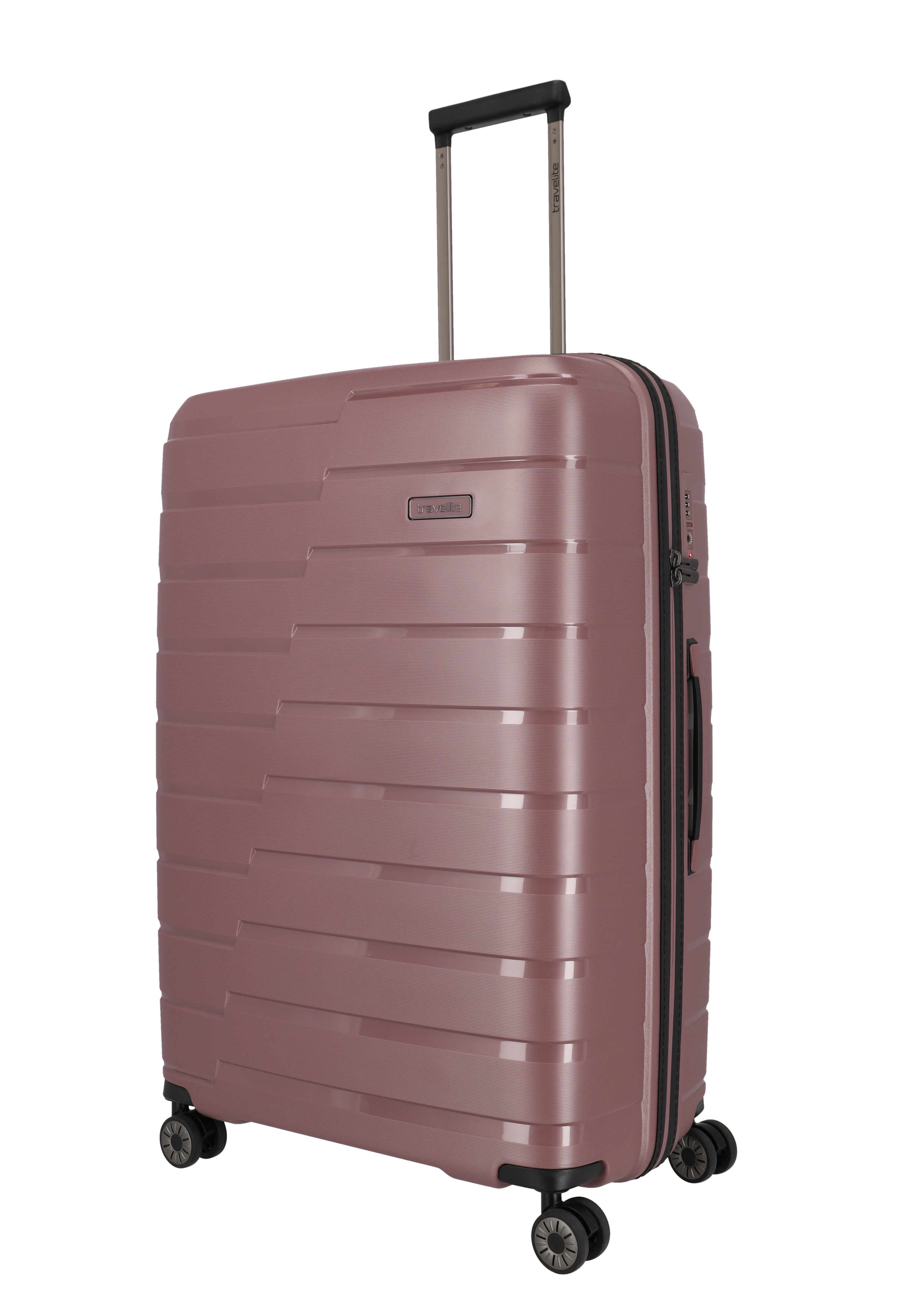 Travelite Koffer Air Base 4 Rollen Trolley L 77 cm Flieder