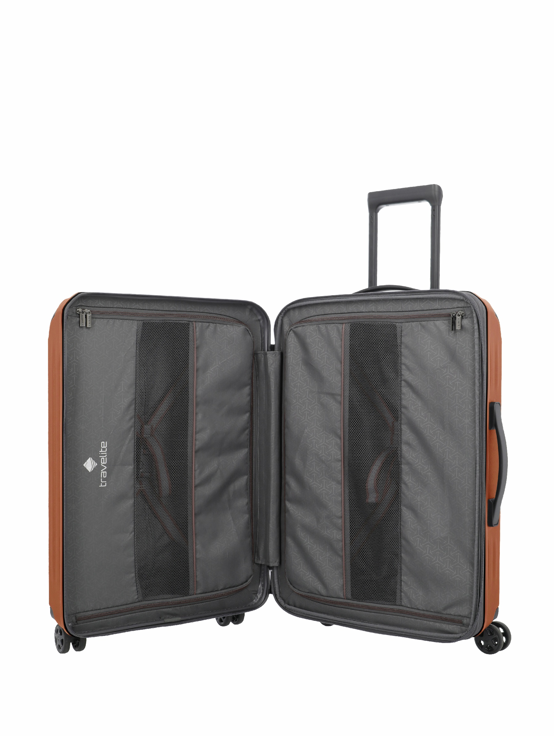 Travelite Koffer Dynamiic 4 Rollen Trolley M 66 cm Kupfer