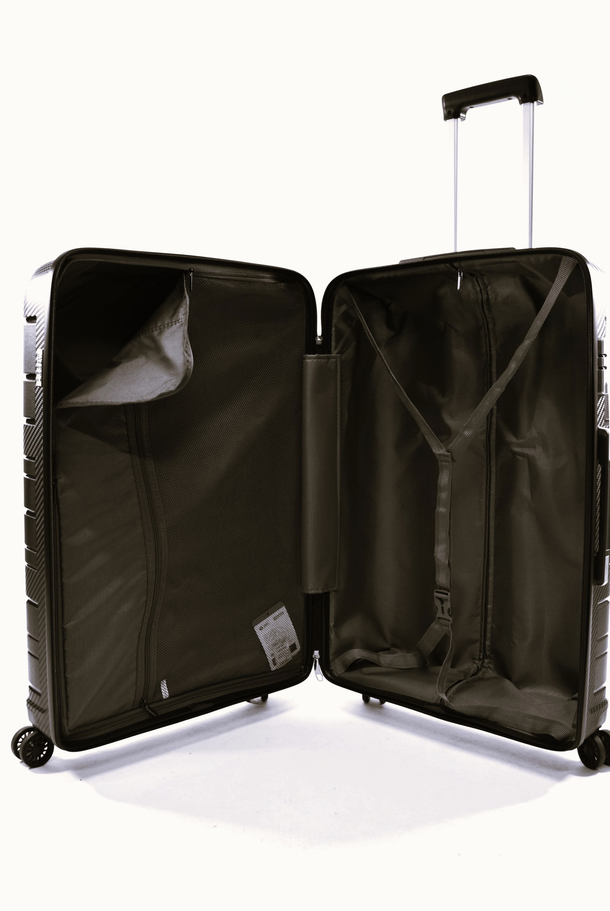 Zimmert Trolley Scroll-Light M 66 cm mit 4 Rollen Schwarz