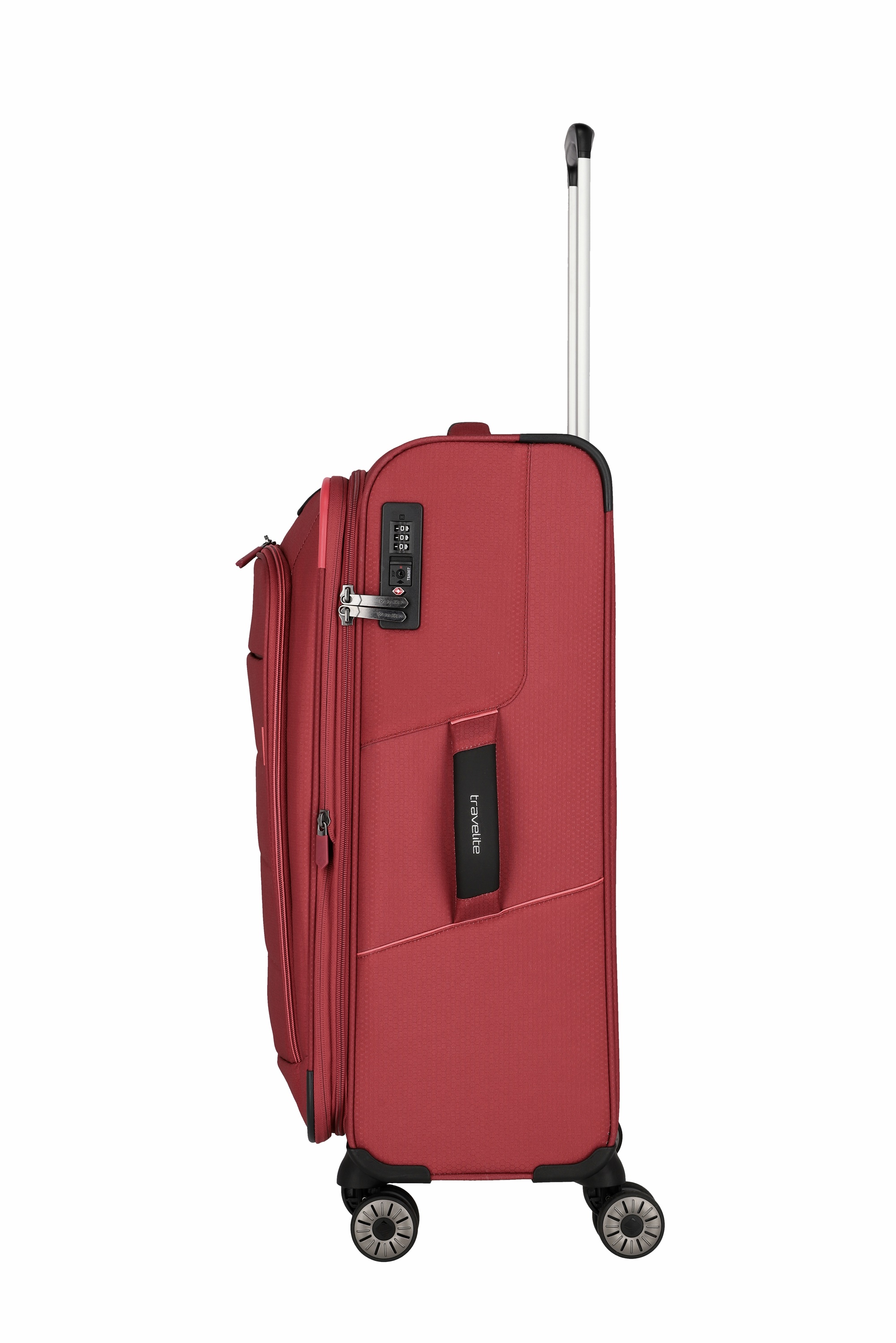 Travelite Trolley SKAII M 67 cm mit 4 Rollen Abendrot