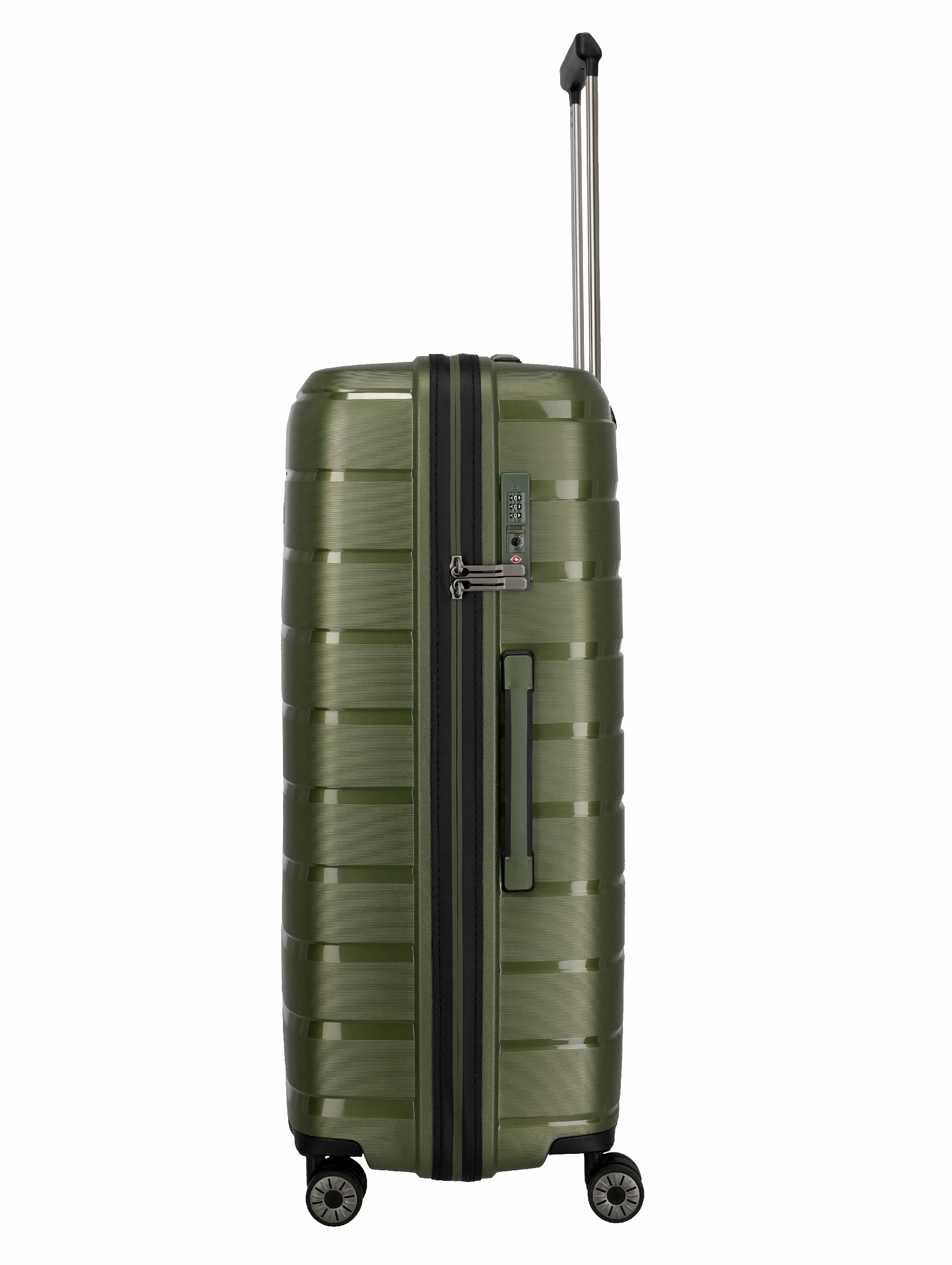 Travelite Koffer Air Base 4 Rollen Trolley L 77 cm Olive