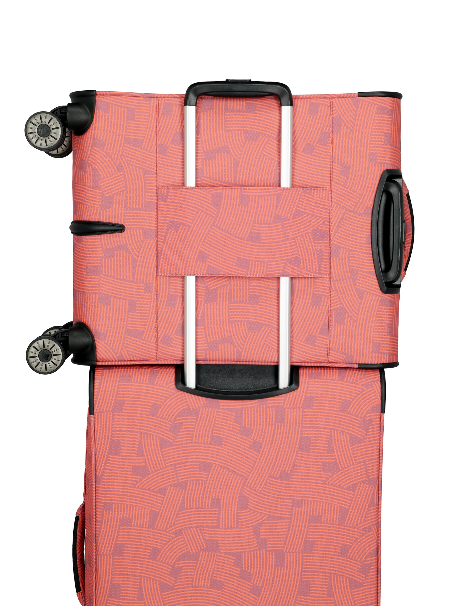 Travelite Trolley SKAII S 55 cm mit 4 Rollen Peach Edition
