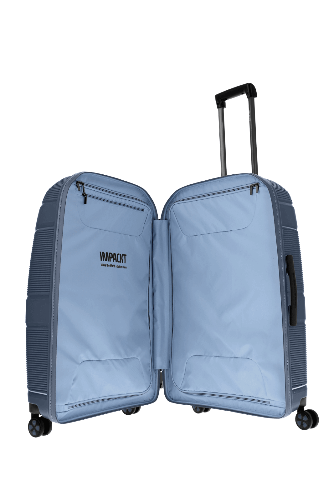 IMPACKT Koffer IP 1 L 76 cm mit 4 Rollen Glacier Blue