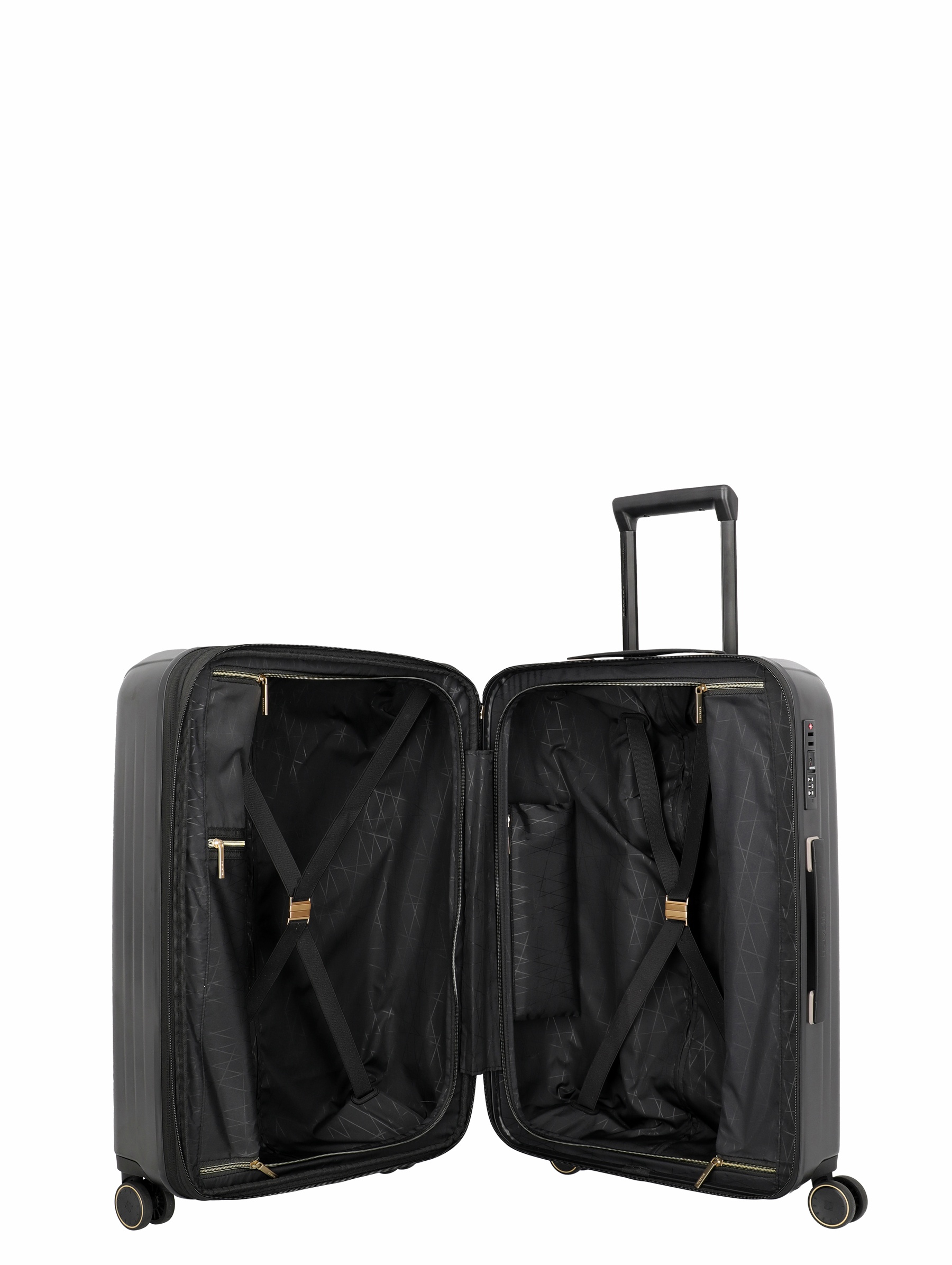 Travelite BARBARA NOVELTY Trolley M erw. 65 cm 4 Rollen Schwarz