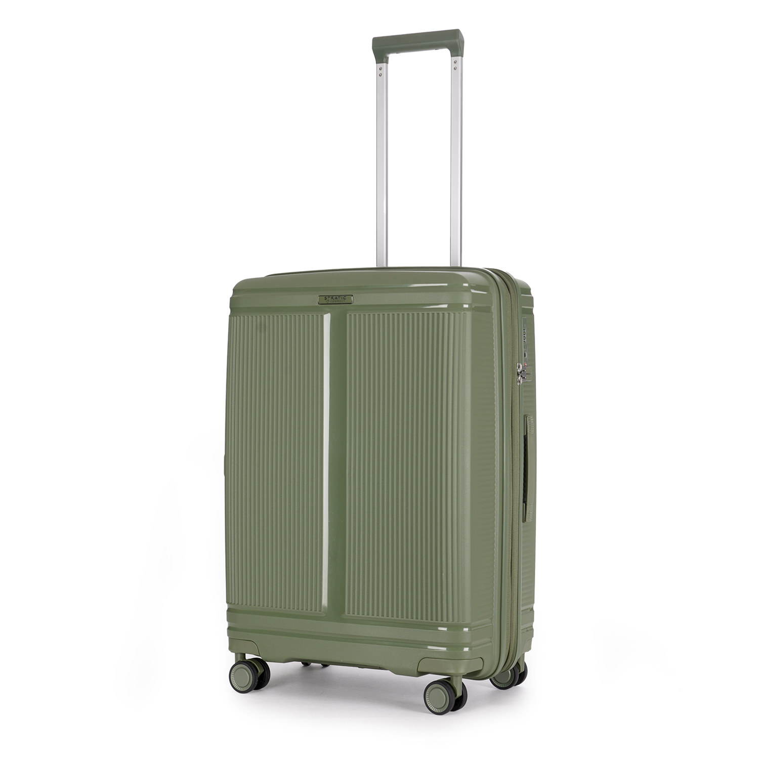 Stratic Straw-T Koffer M 67 cm mit 4 Rollen Oliv