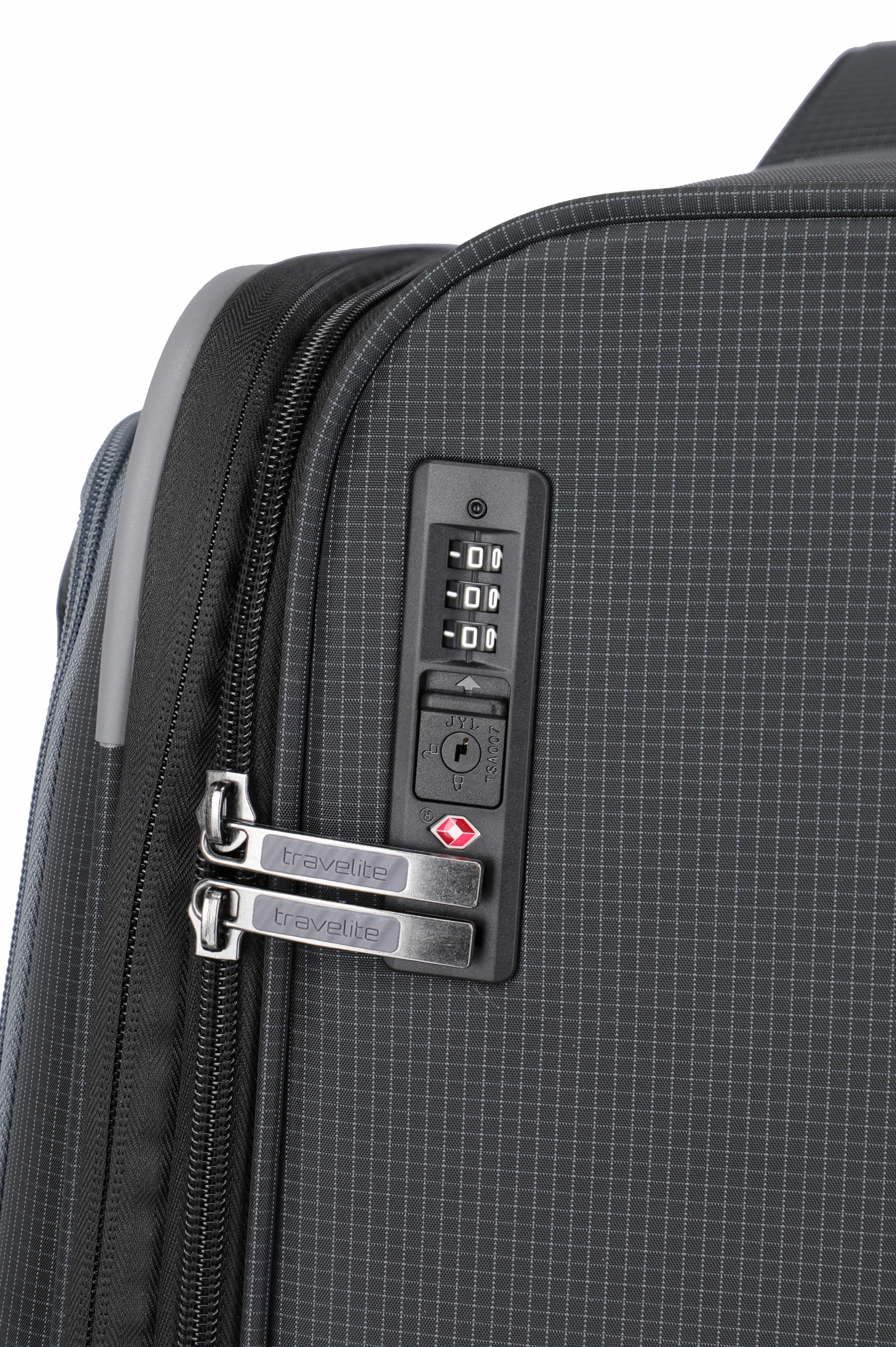 Travelite Trolley Corsiica M 67 cm mit 4 Rollen Schwarz