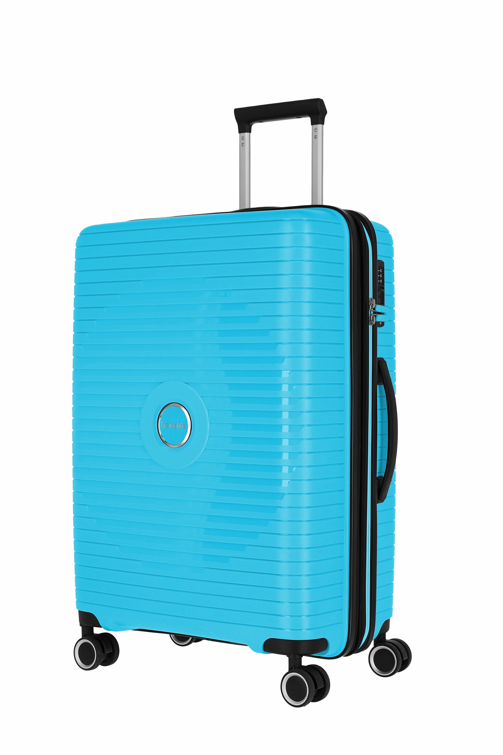 Travelite Koffer Orbita 4 Rollen Trolley L 77 cm Türkis