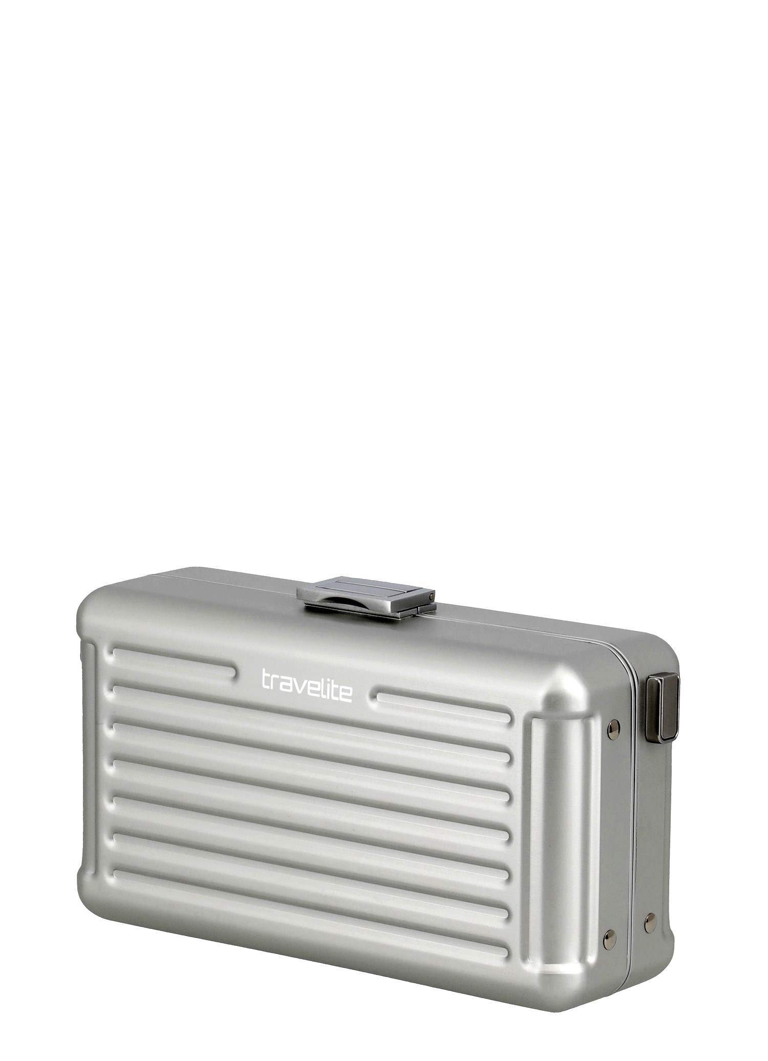 Travelite Aluminium Next Minicase 20 cm Silber