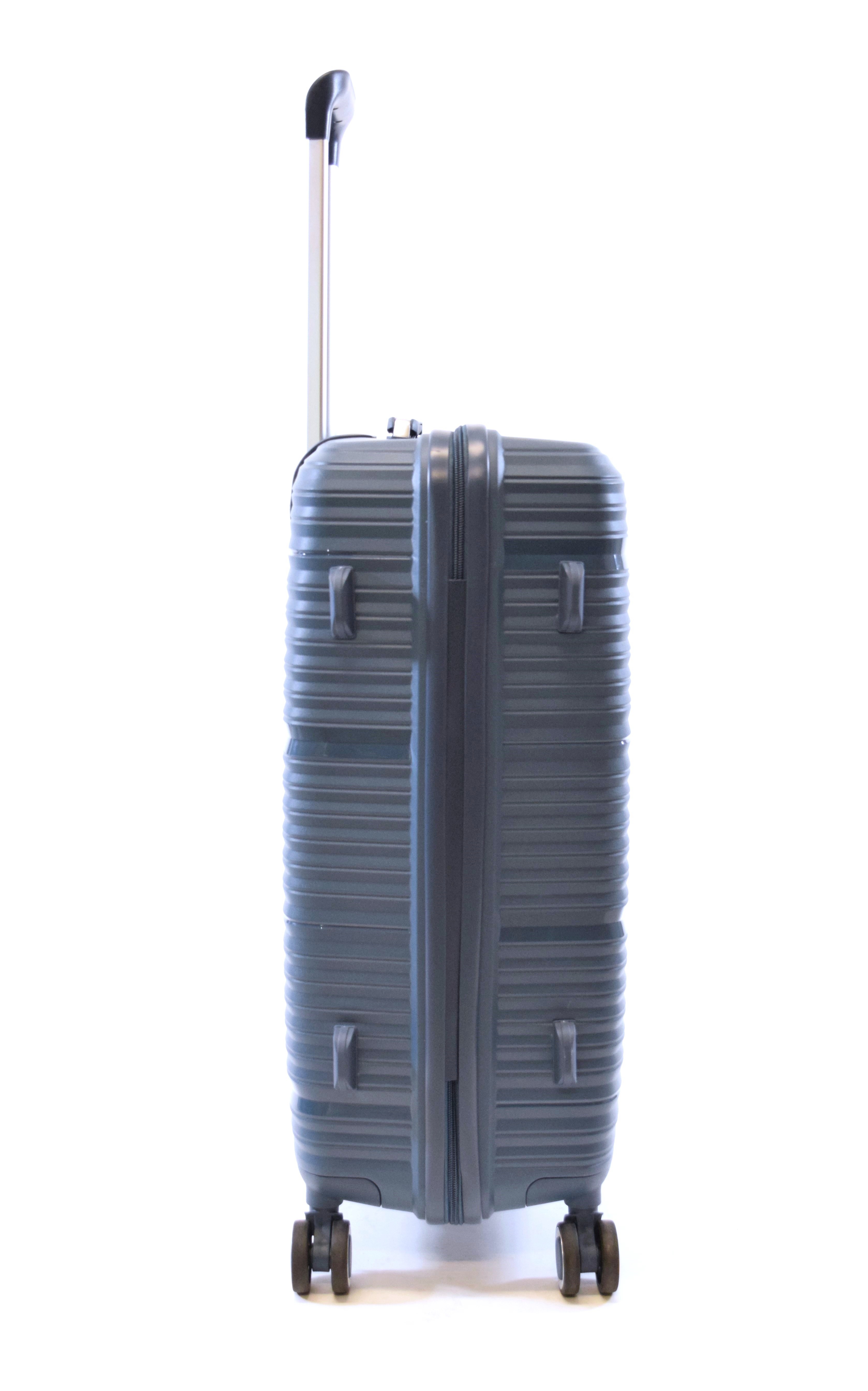 Trolley Koffer Flightourer Gr. M 66 cm mit 4 Rollen Fjord Blau