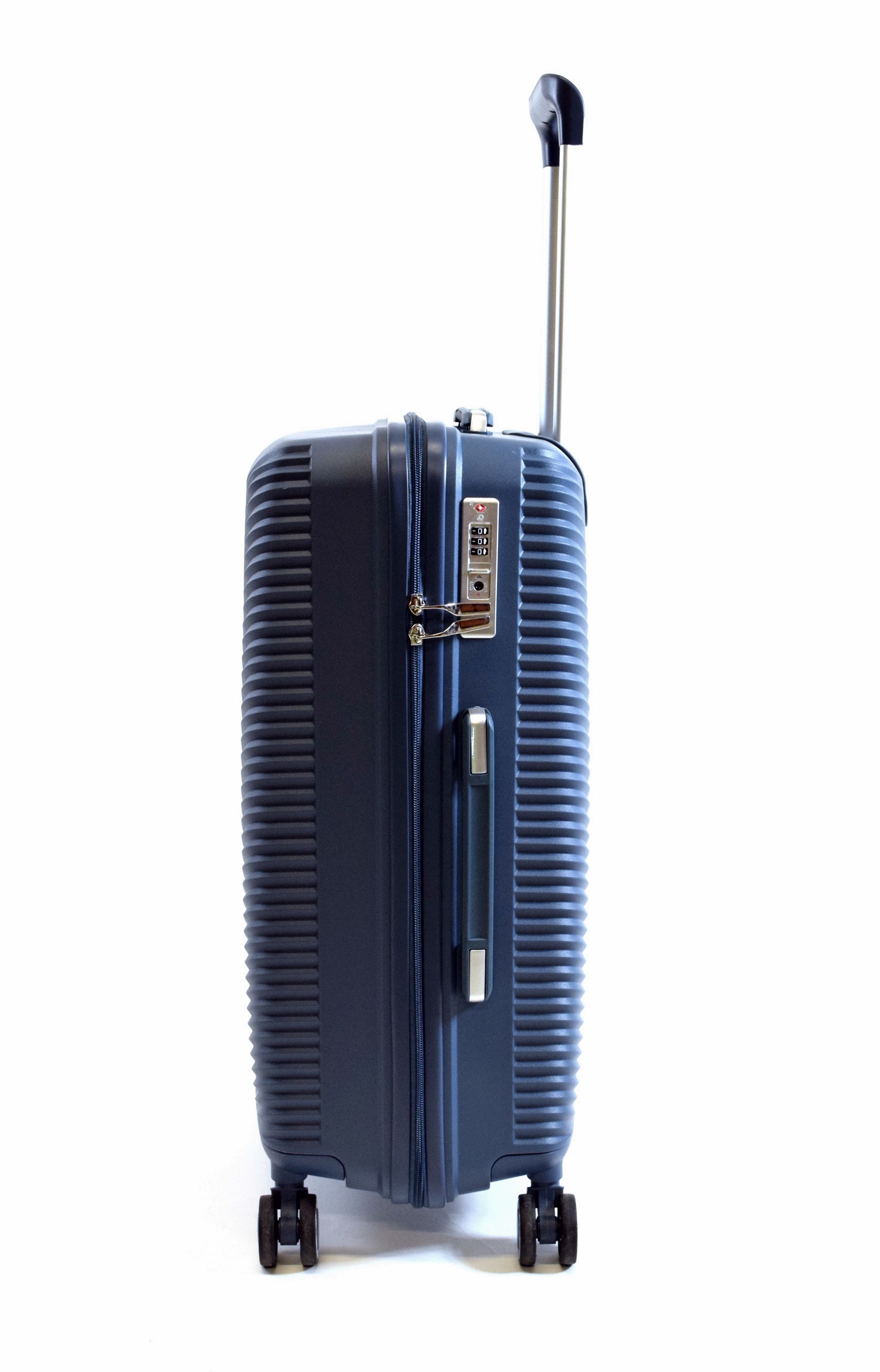 Trolley Koffer Lightracer Gr. L 75 cm mit 4 Rollen Fjord Blau