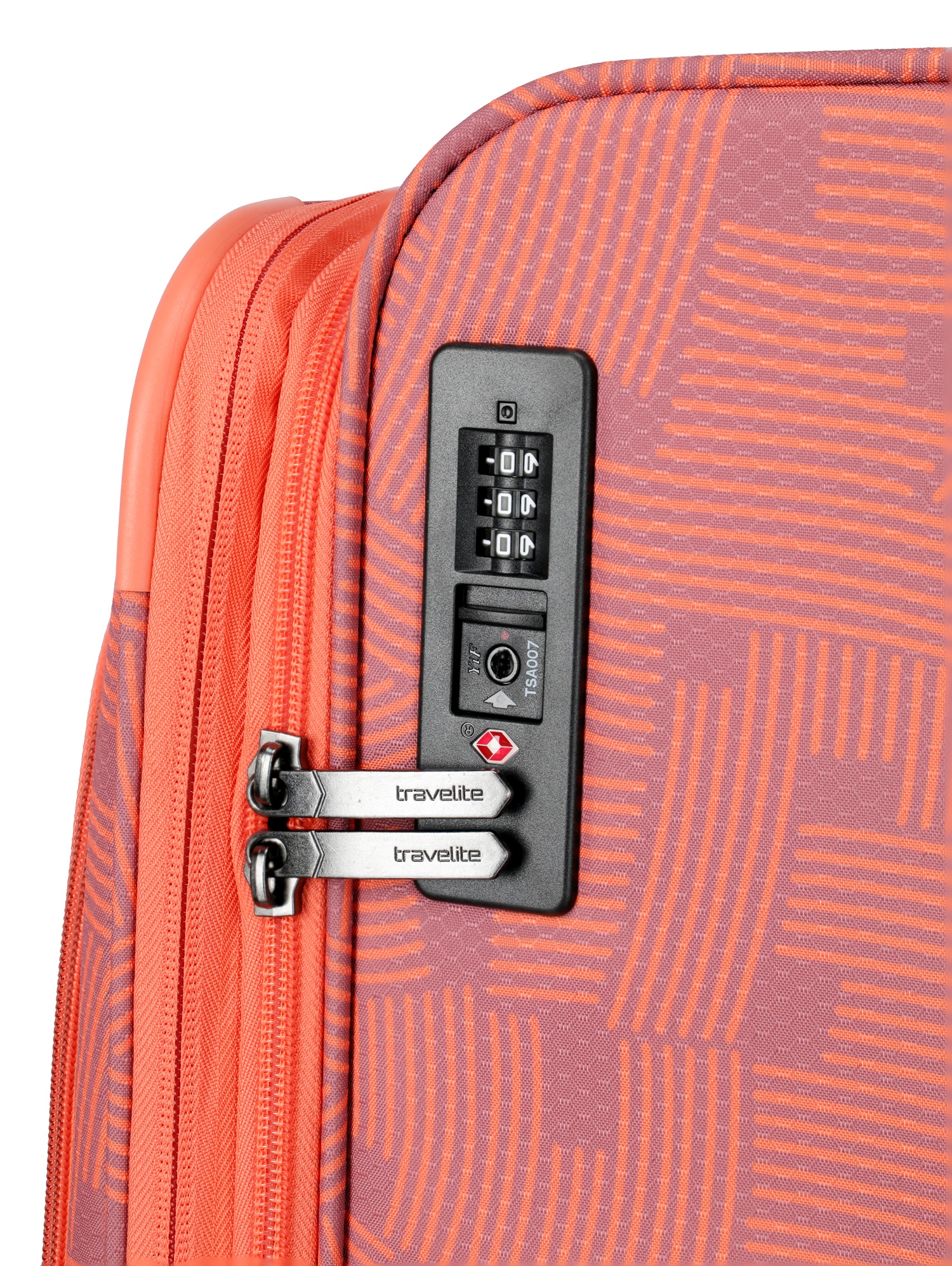 Travelite Trolley SKAII S 55 cm mit 4 Rollen Peach Edition
