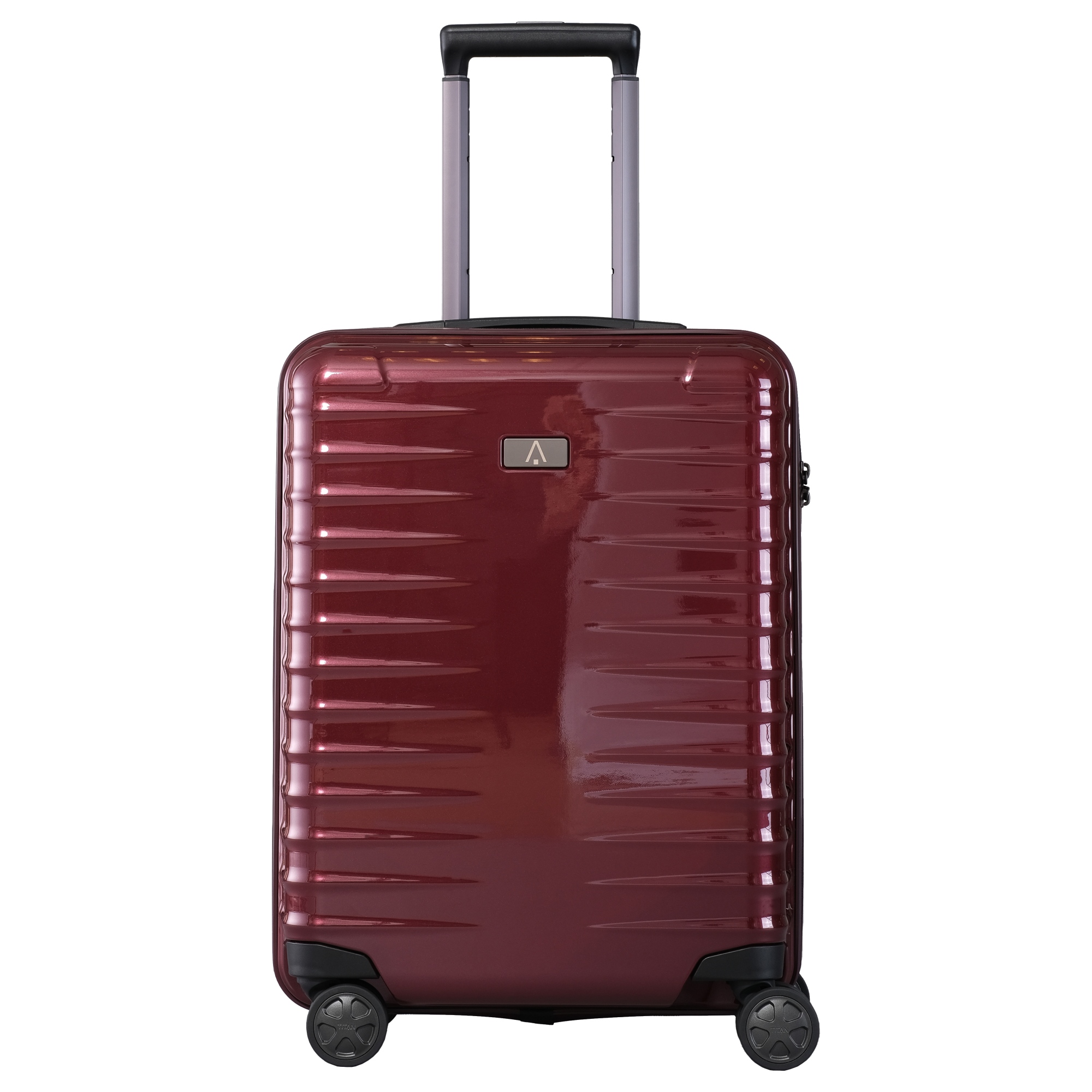 Titan Trolley Litron S 55 cm mit 4 Rollen Kirschrot