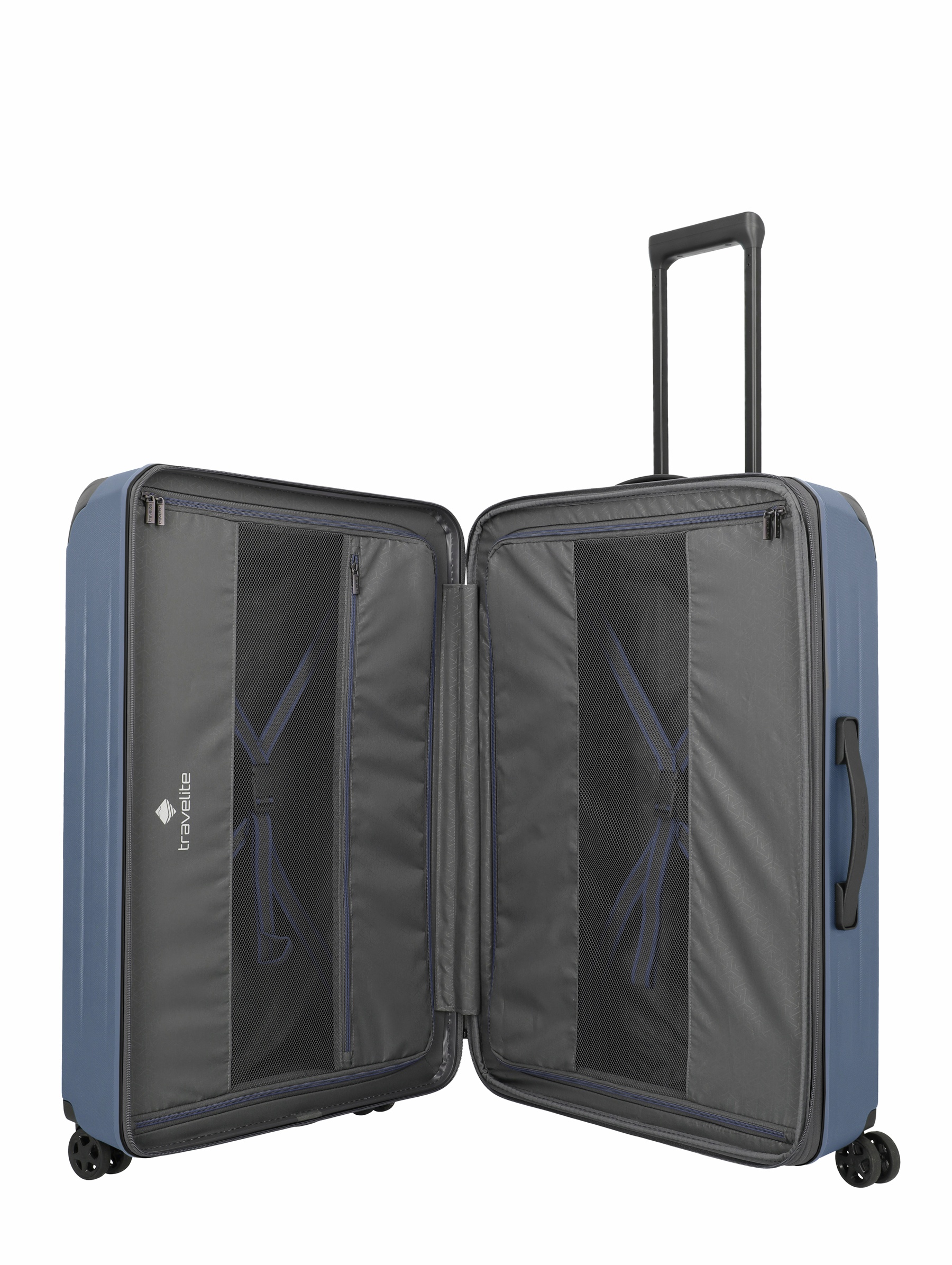 Travelite Koffer Dynamiic 4 Rollen Trolley L 76 cm Denimblue