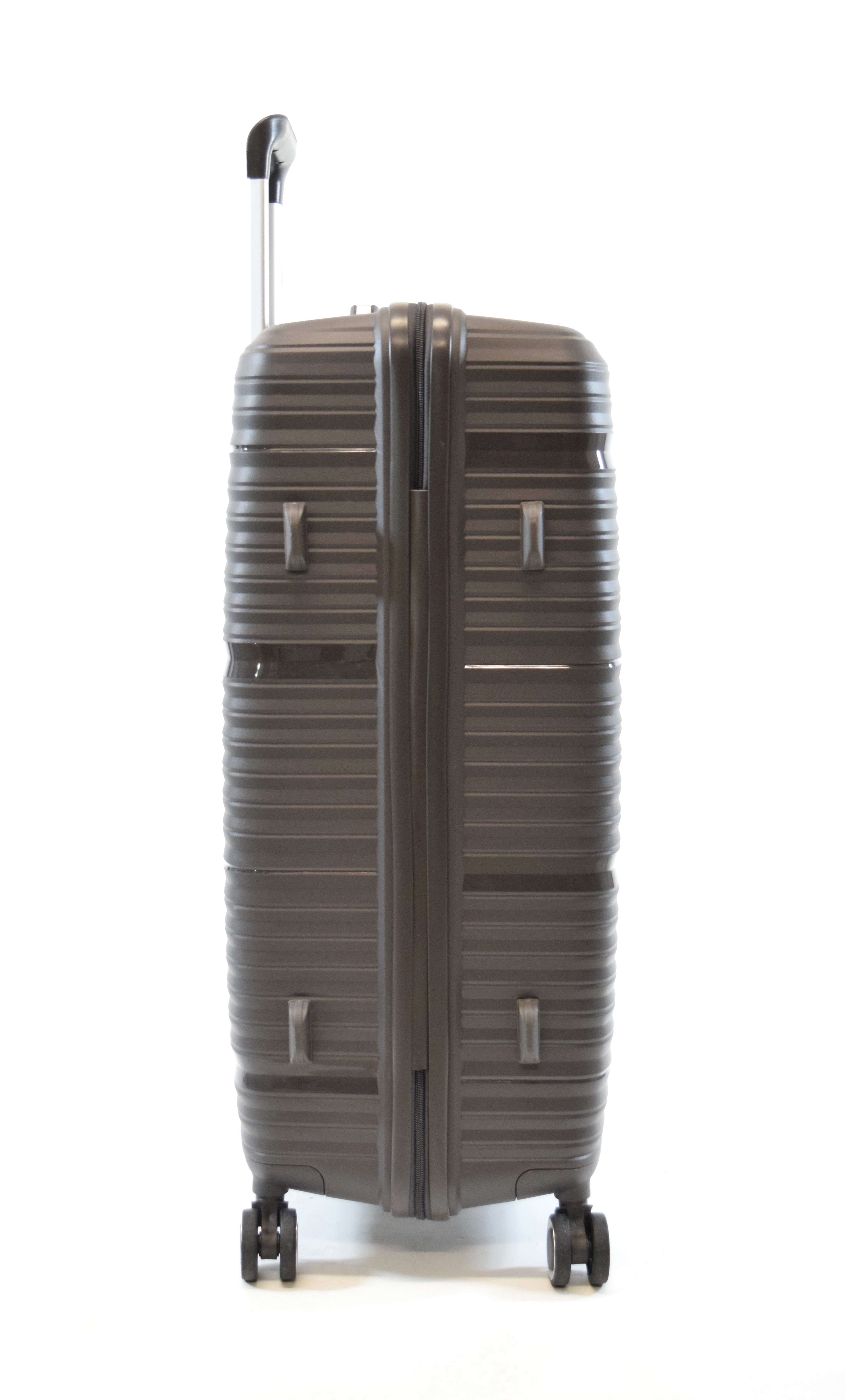 Trolley Koffer Flightourer Gr. L 75 cm mit 4 Rollen Stone Grau