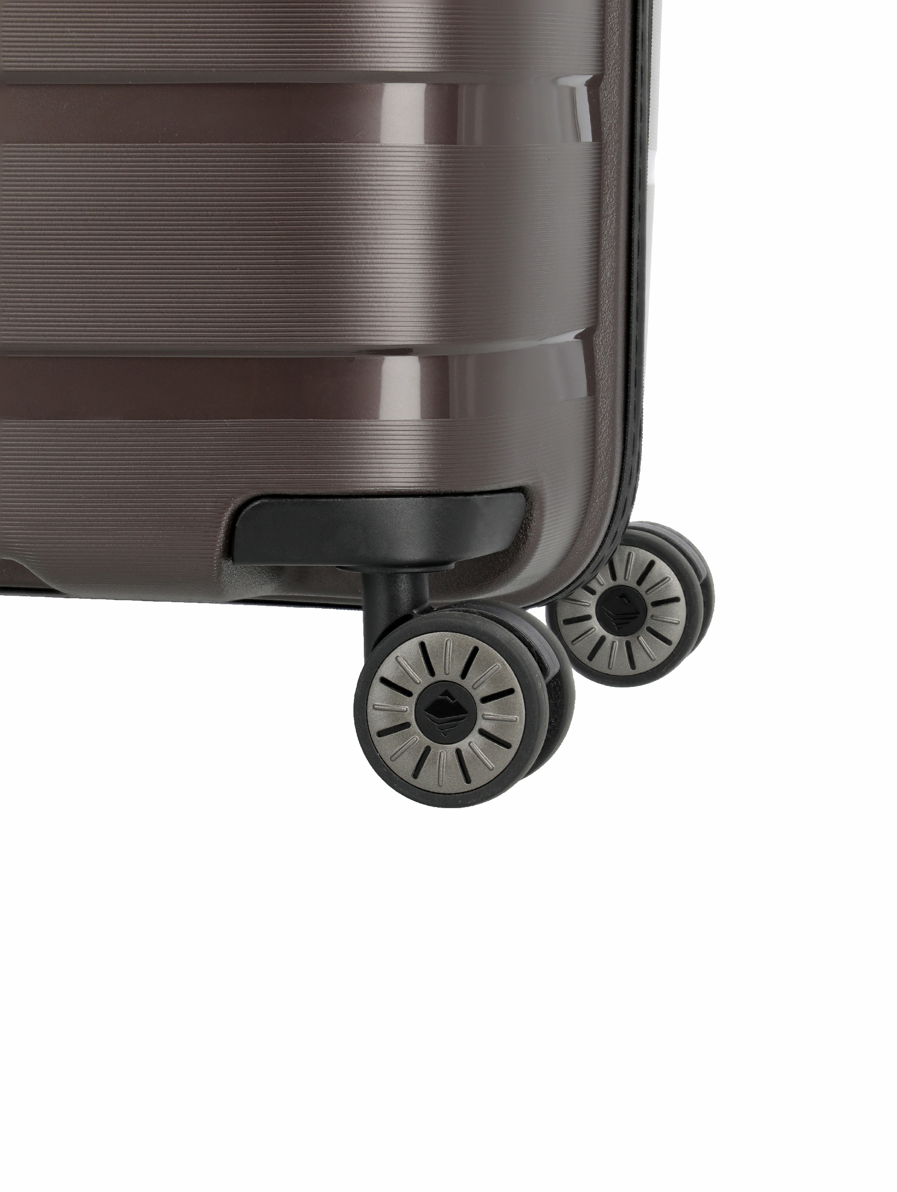 Travelite Koffer Air Base 4 Rollen Trolley Set 3 teilig Coffee